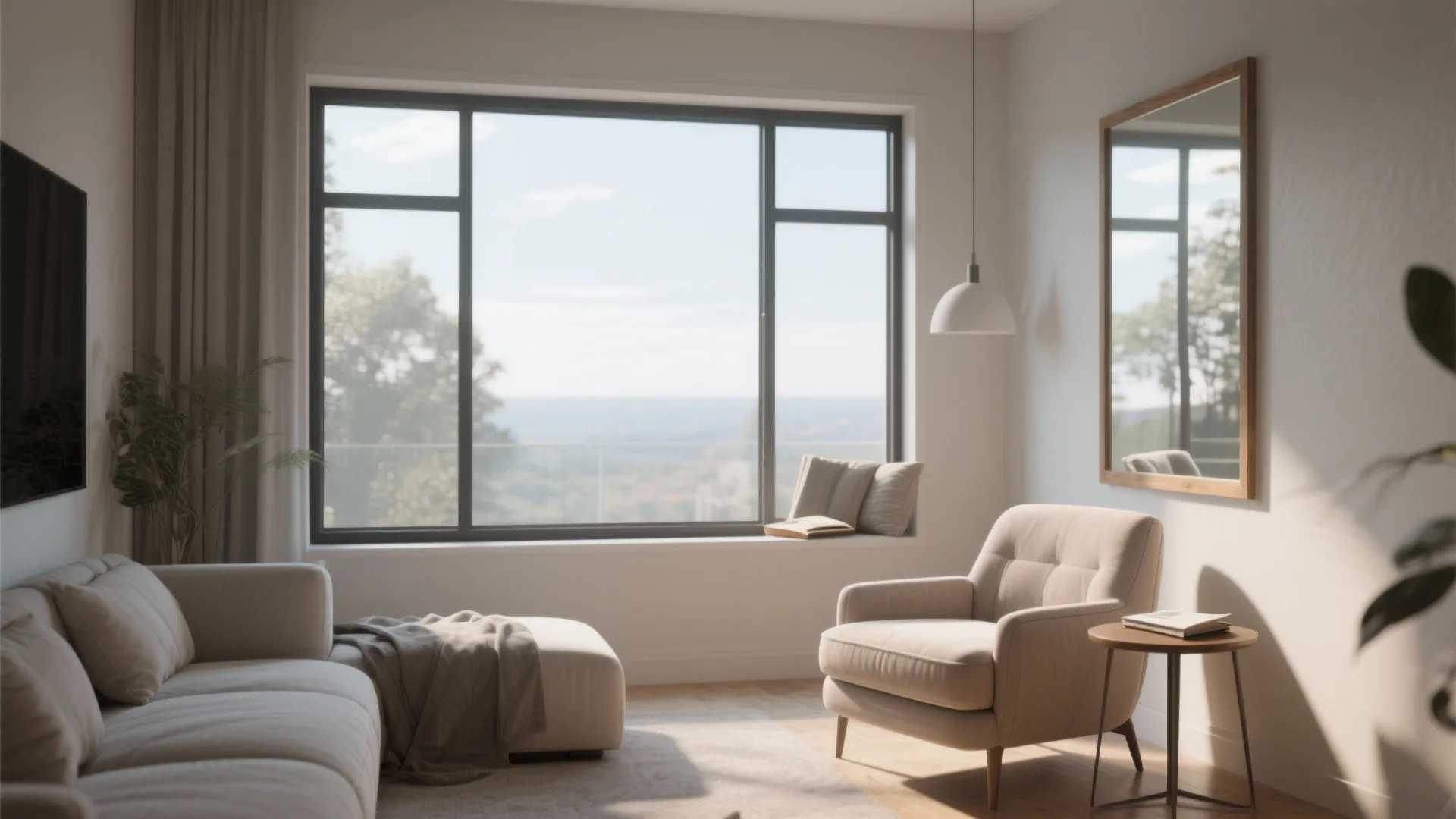 8. Mirror for Visual Expansion