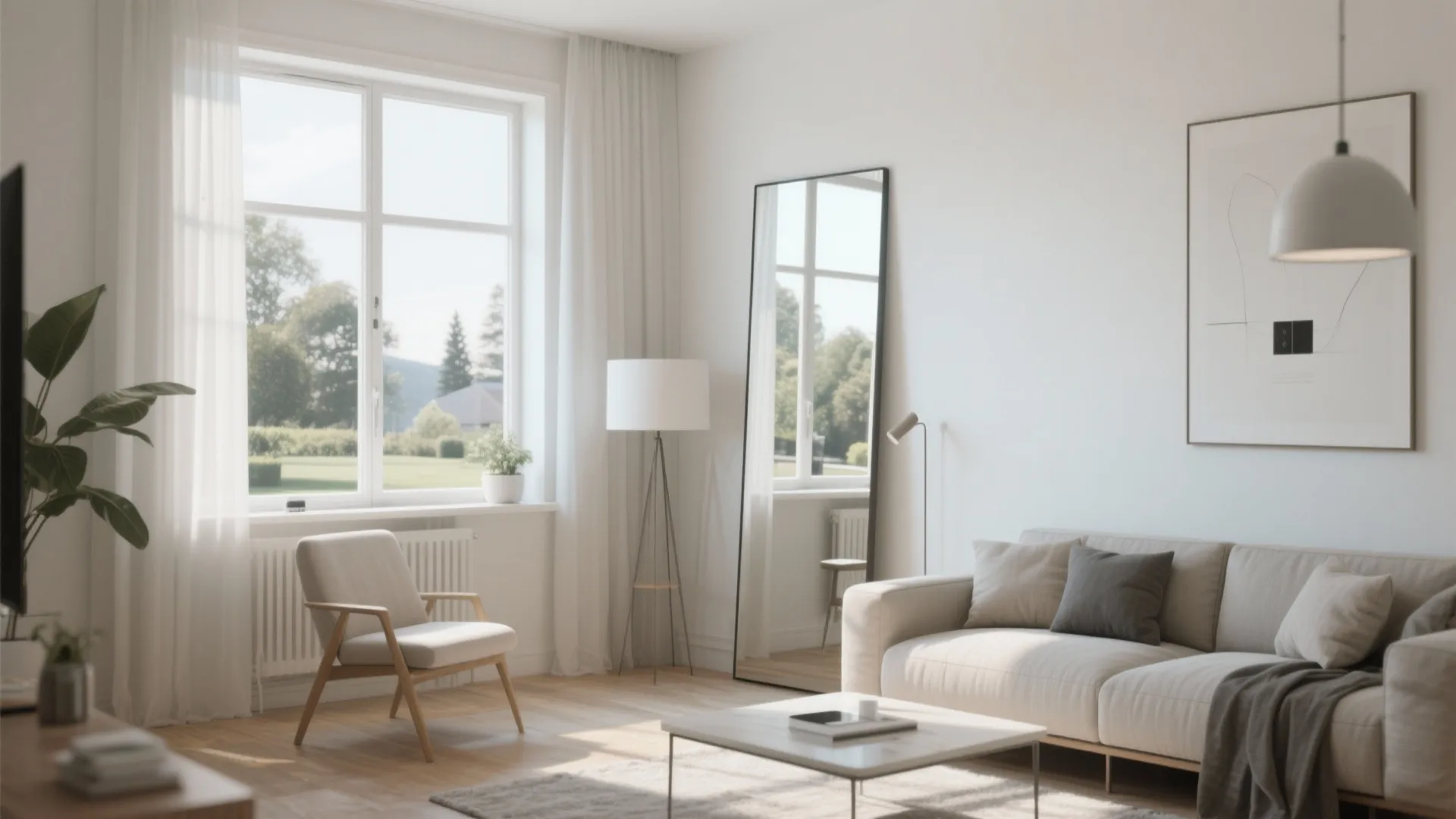 10. Mirrors for Visual Expansion