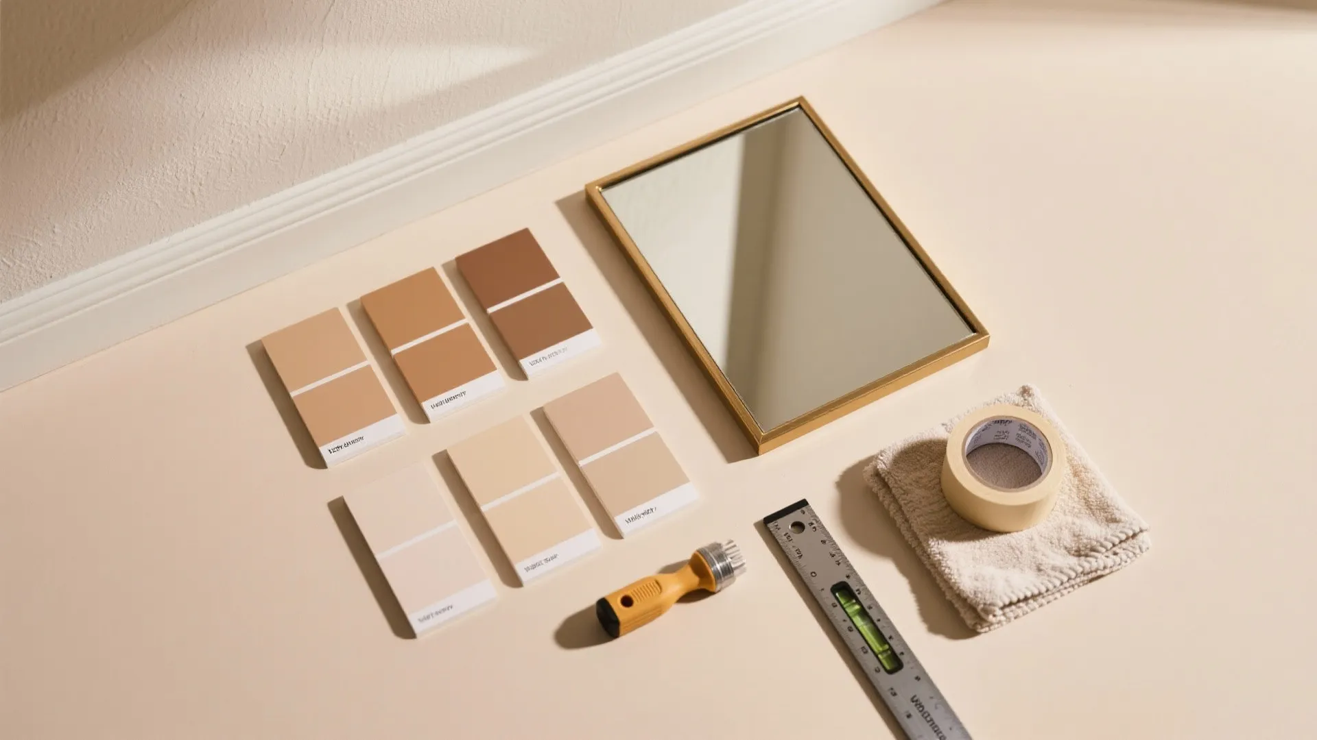 [Section: Inspiration 2] Light-Bouncing Walls: Mirrors, Satin Sheen, and Metallic Accents