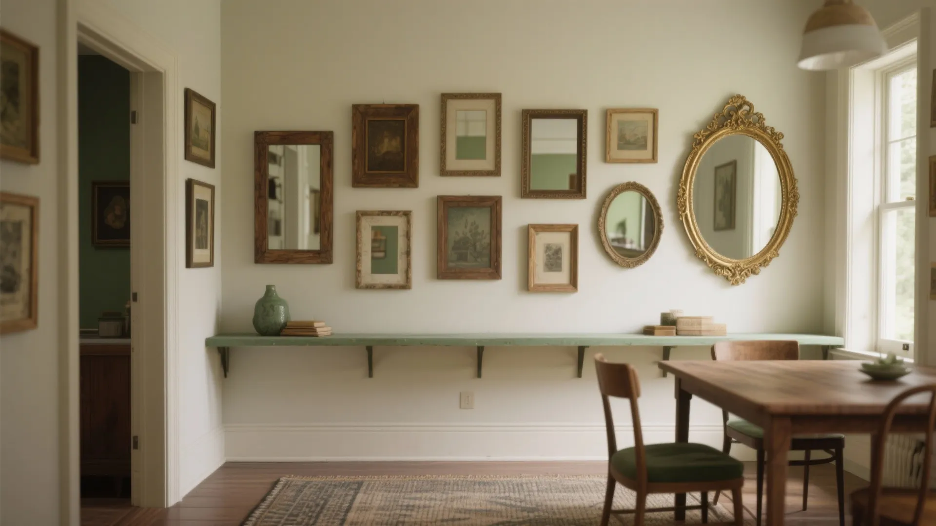 Dining Room Wall Decor with Mirror: 5 Ideas: Practical mirror ideas to make your dining room brighter, larger, and more stylish