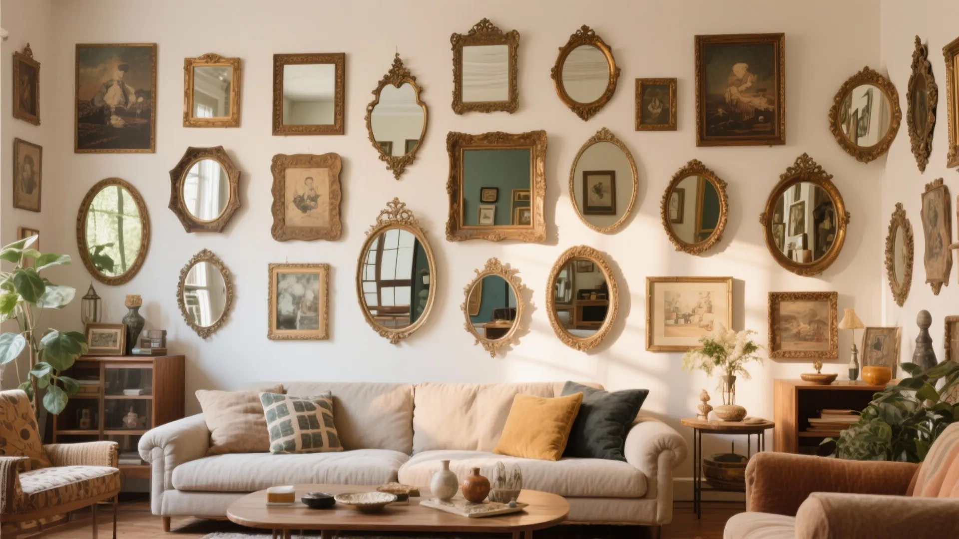 2. Mirror Gallery Wall