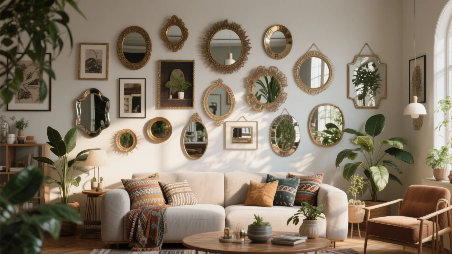 2. Mirror Gallery Wall