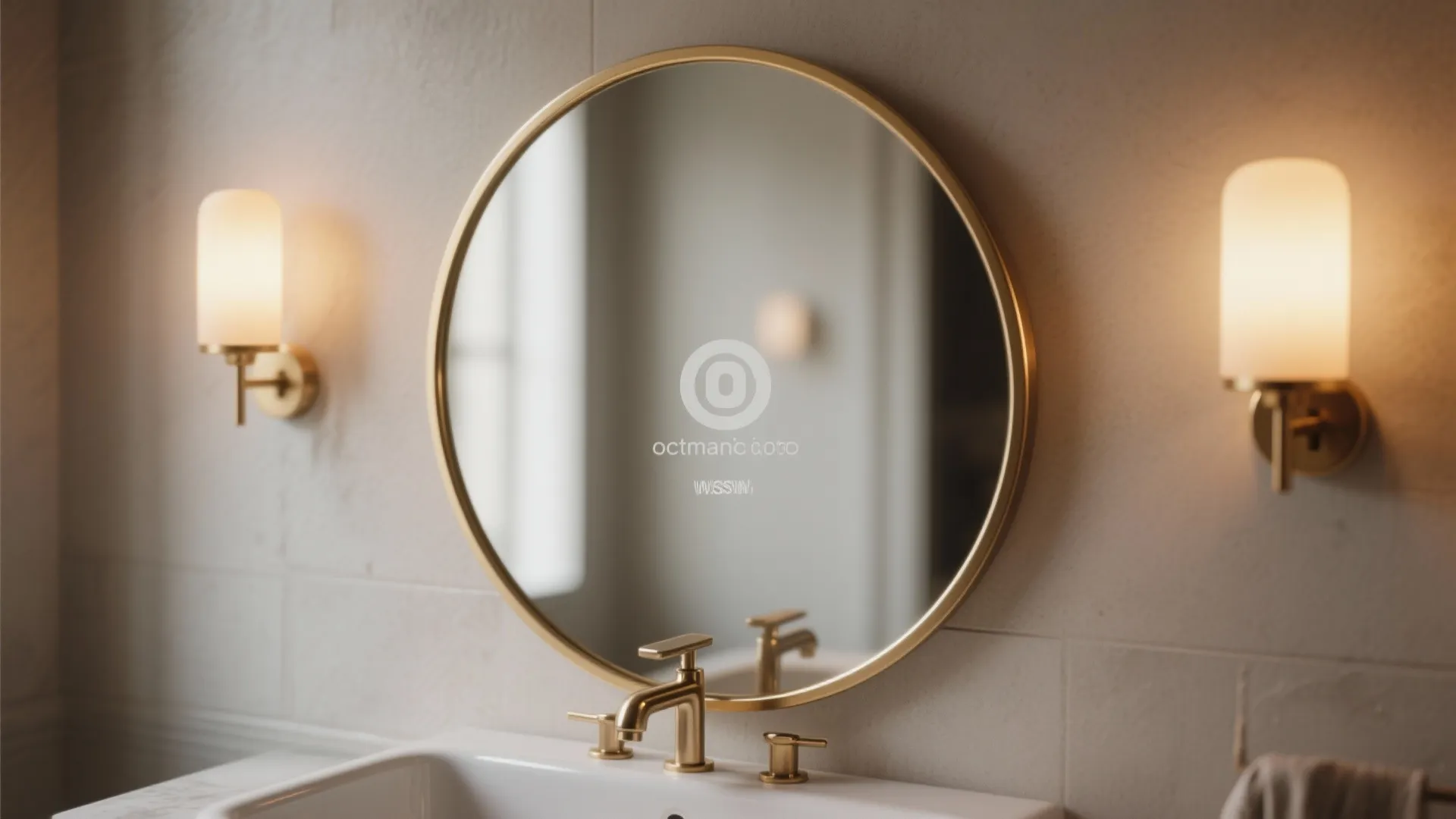 4. Mirrors, Lighting, and a Touch of Glam