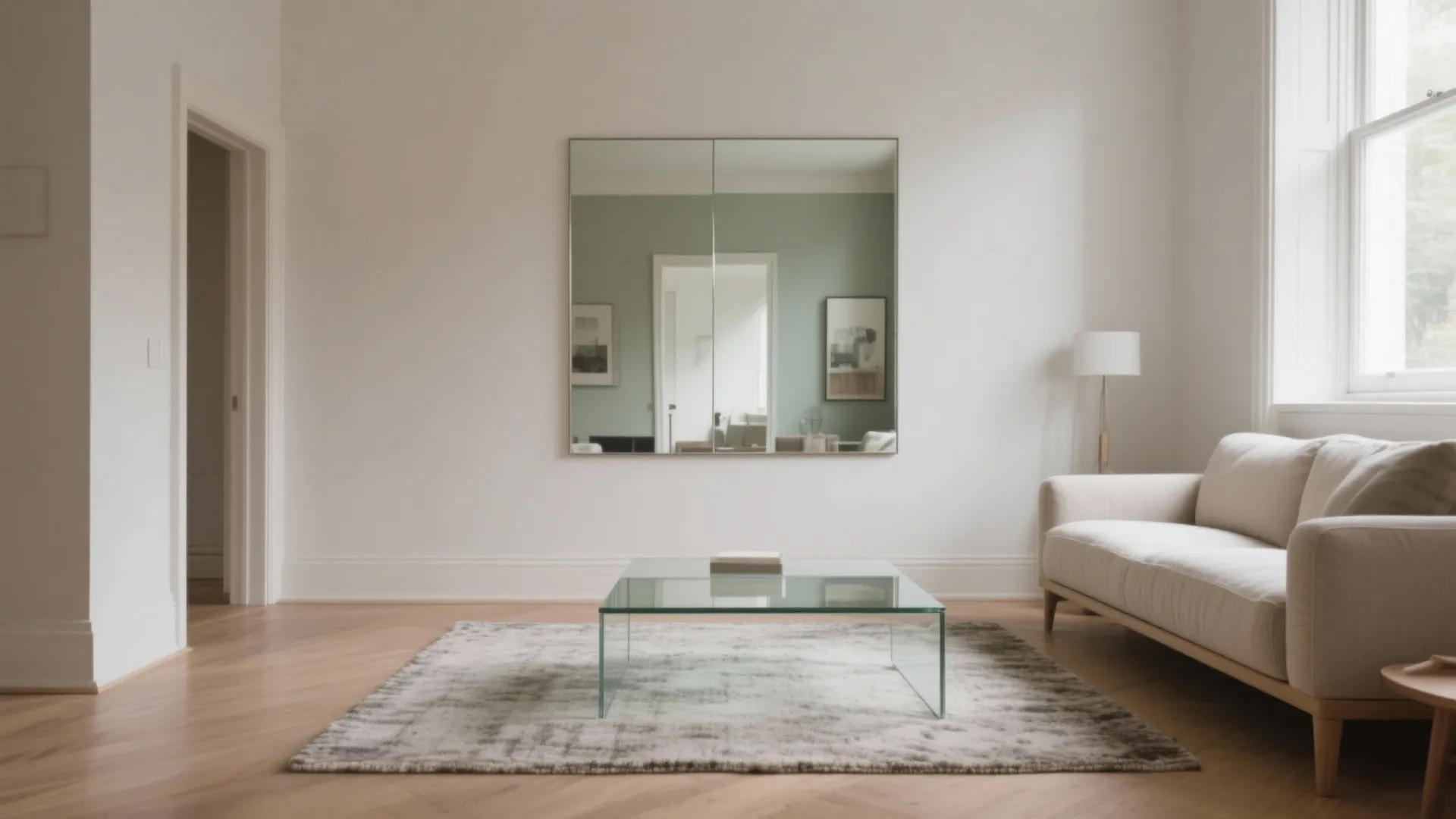 Mirrors, glass, and reflective accents