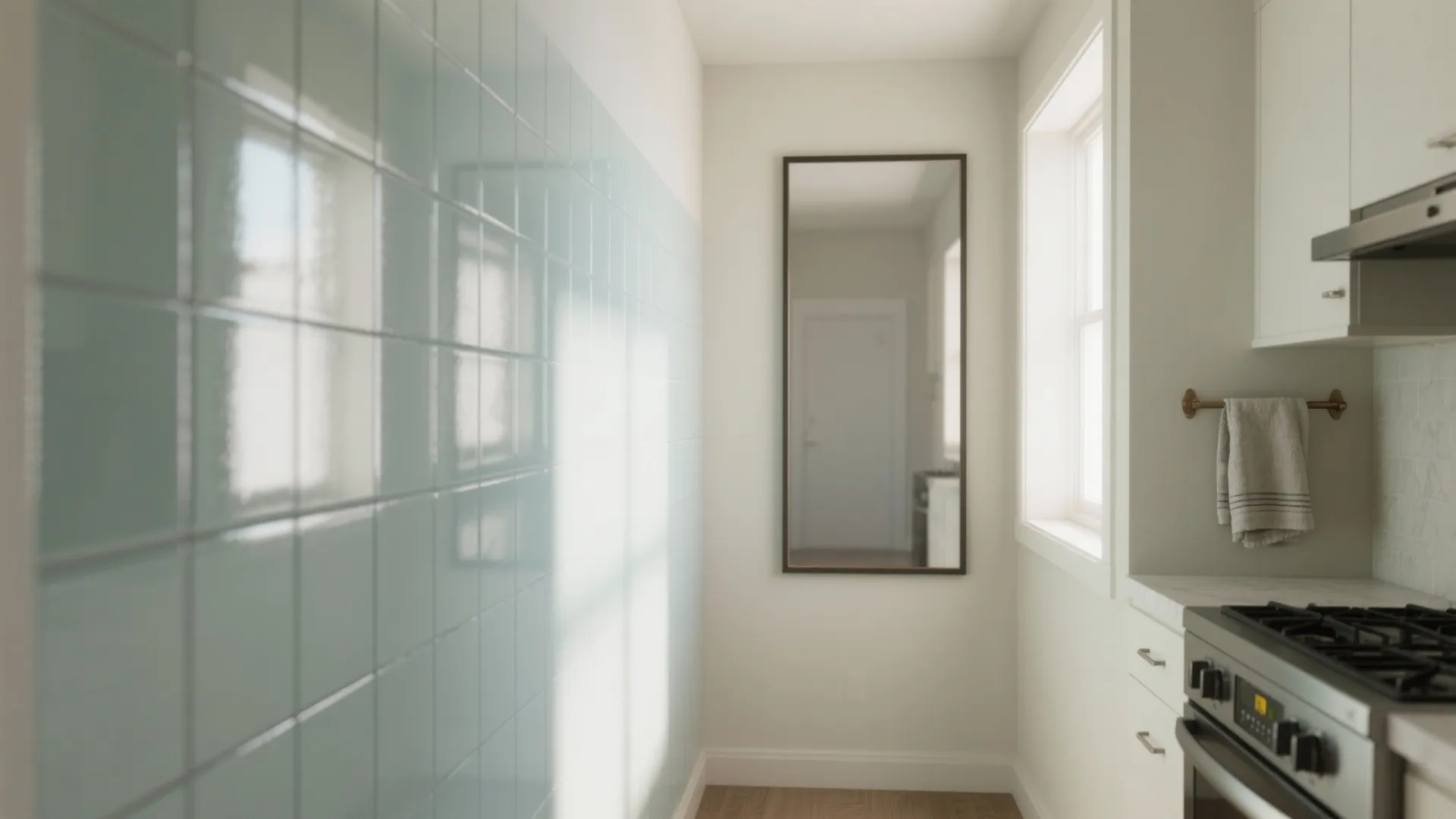 Light-Reflective Surfaces: Glass and Mirror for Depth