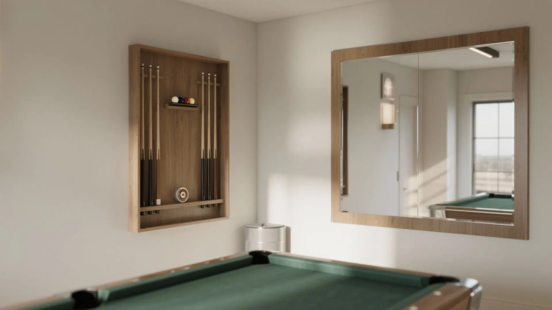 4) Expand the room visually: mirrors, glass, and quiet palettes