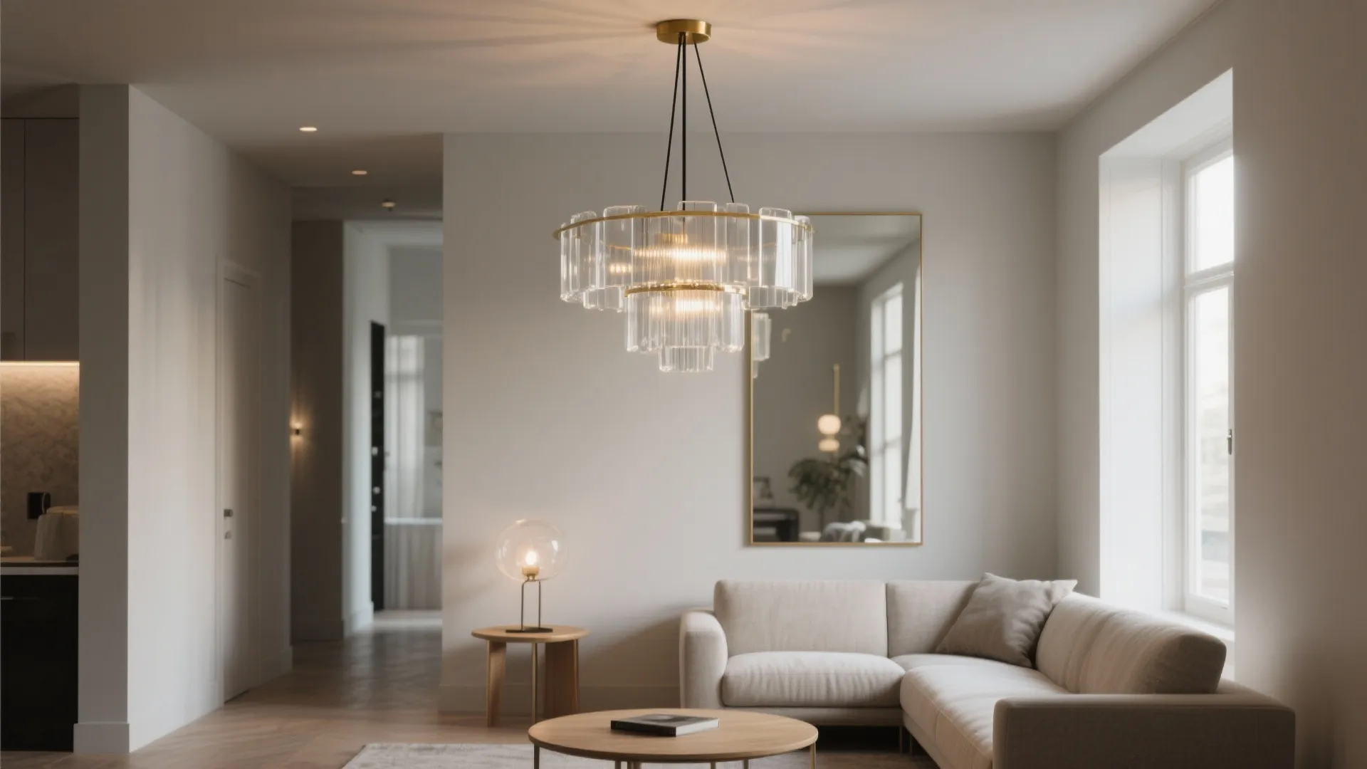 Mirrors, Glass, and Diffusion to Amplify Space