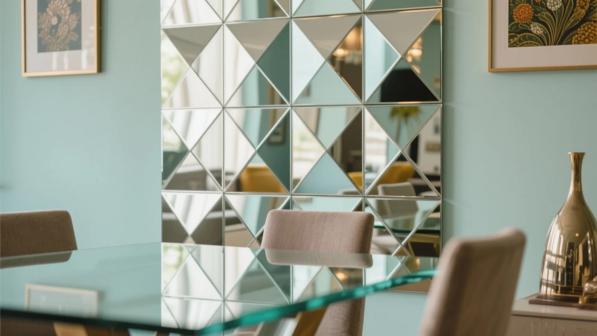 Glass or Mirror Accents