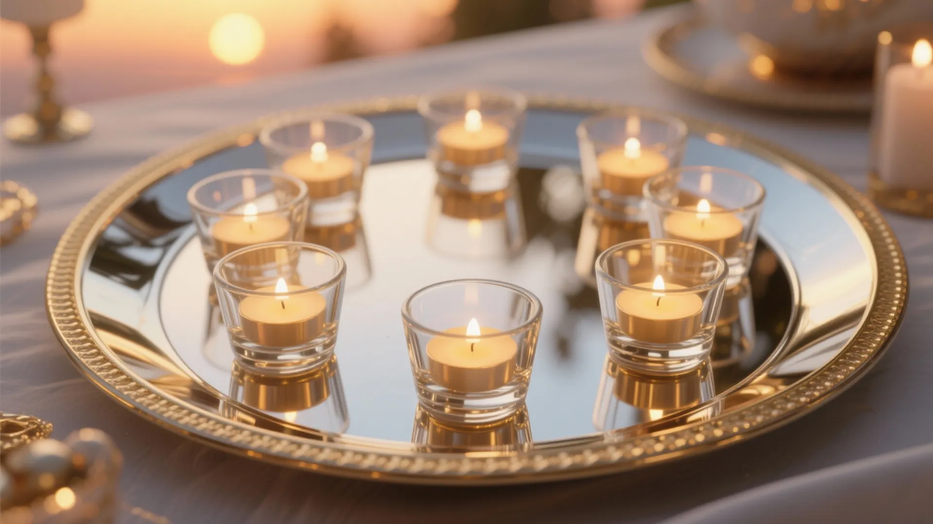 Mirrors, Glass, and Gentle Glow