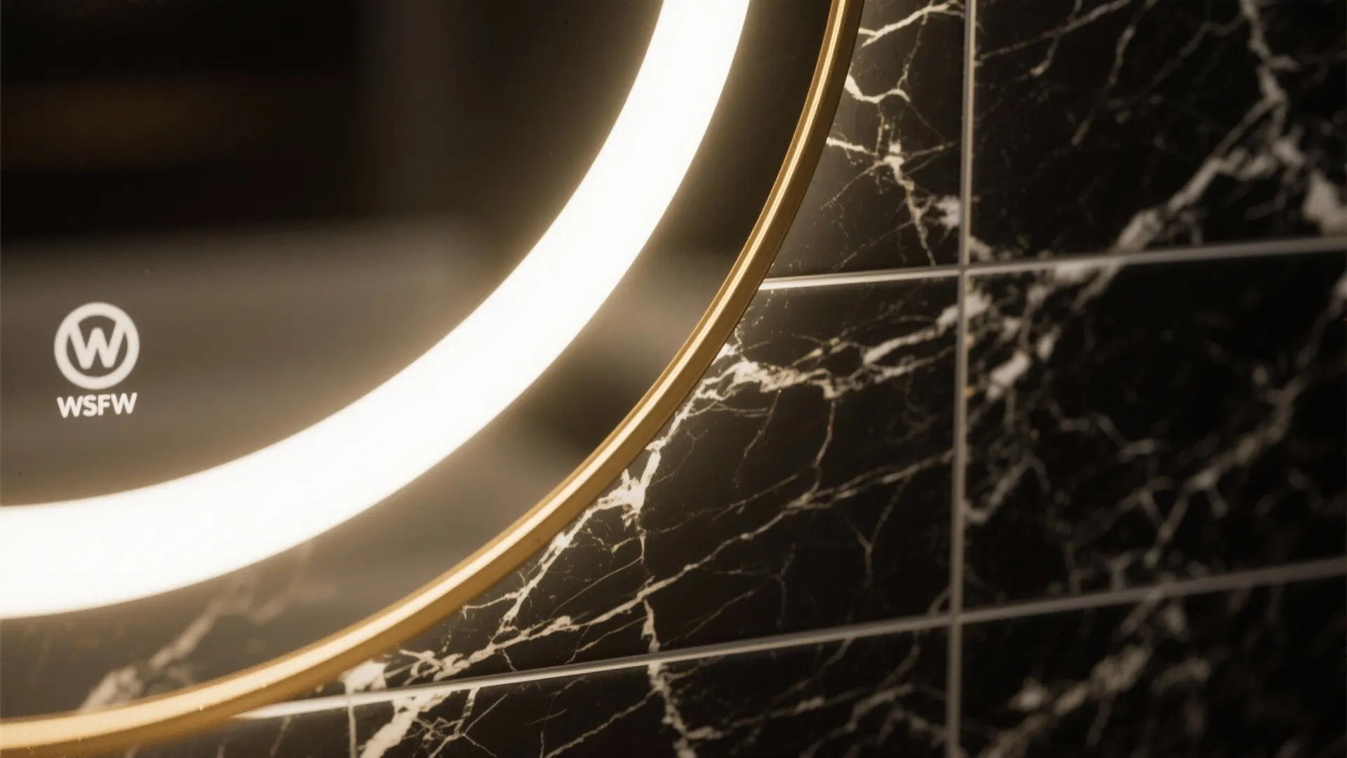 Lighting That Loves Black Marble