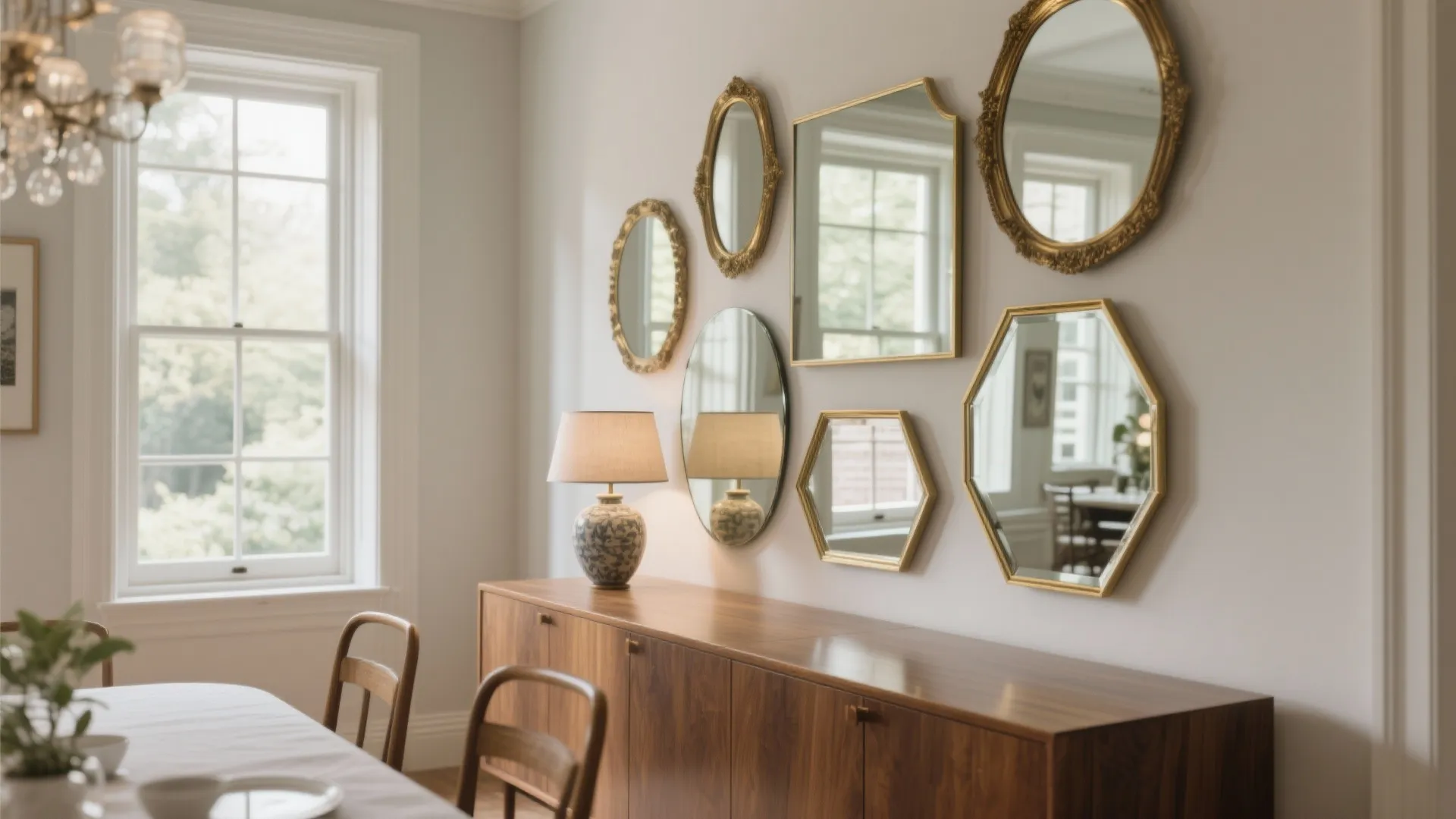 5. Mirrors and reflective groupings