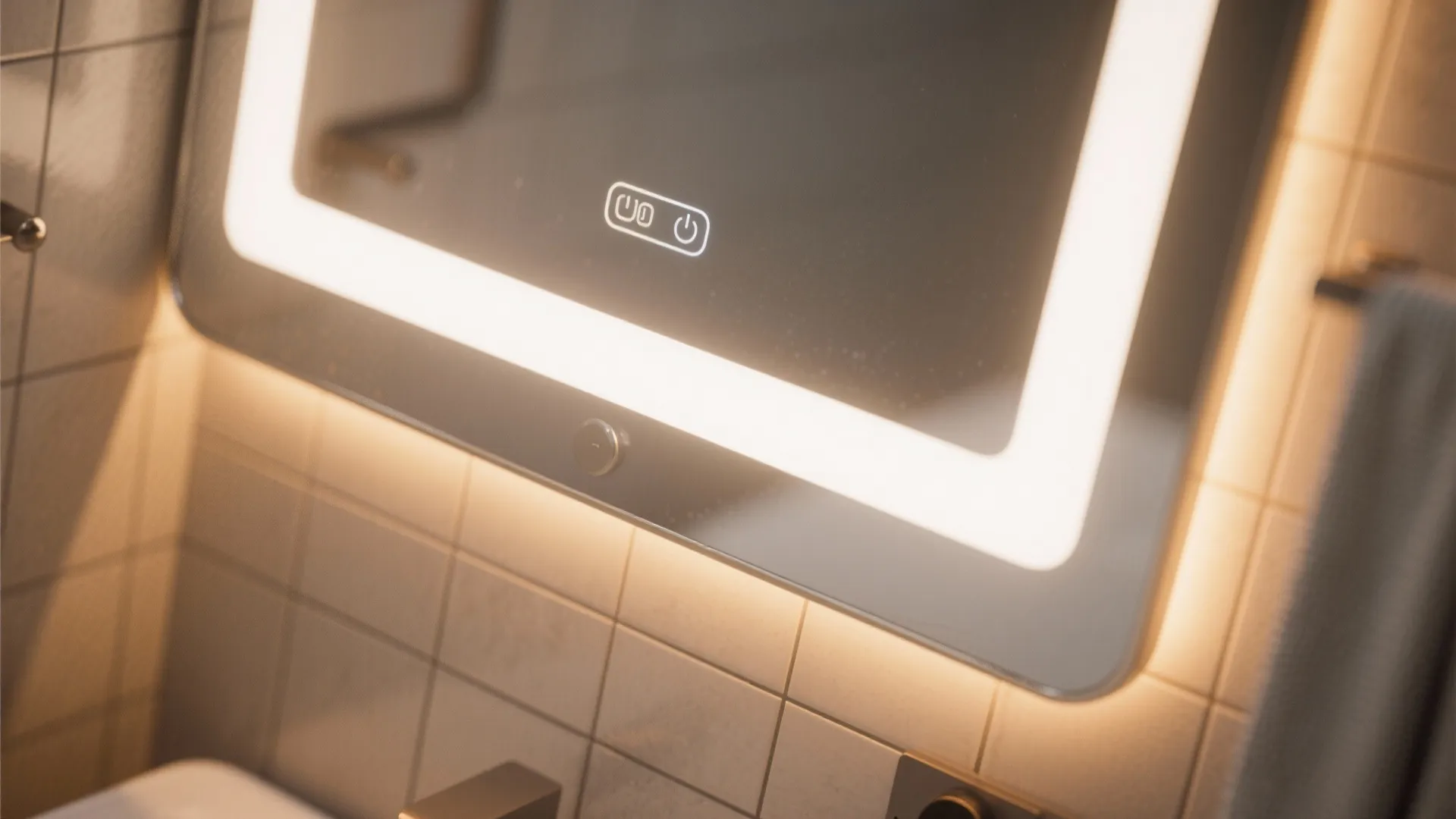 2. Framed Mirror Light Box