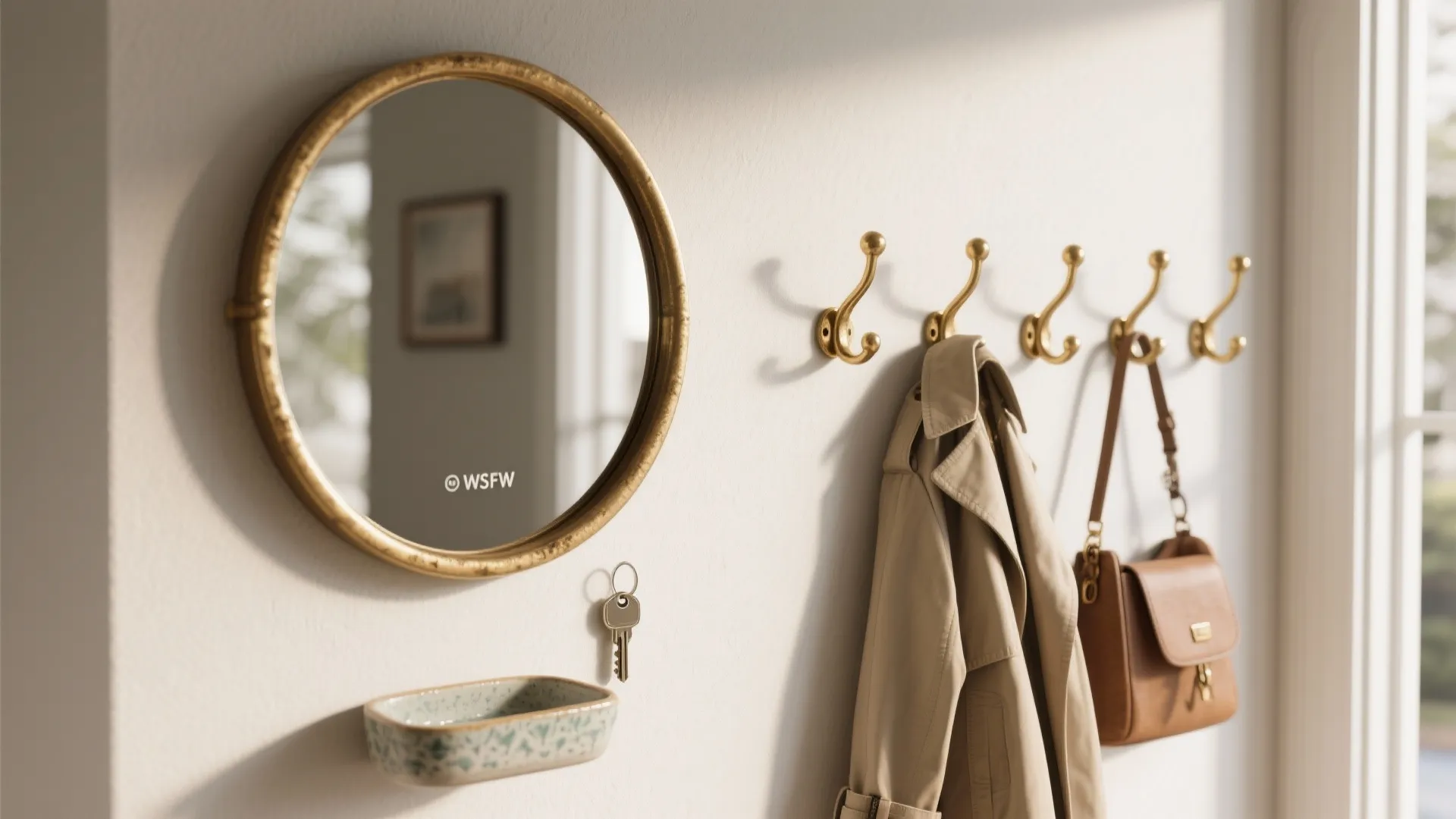 2. Mirror + hooks: instant depth and function