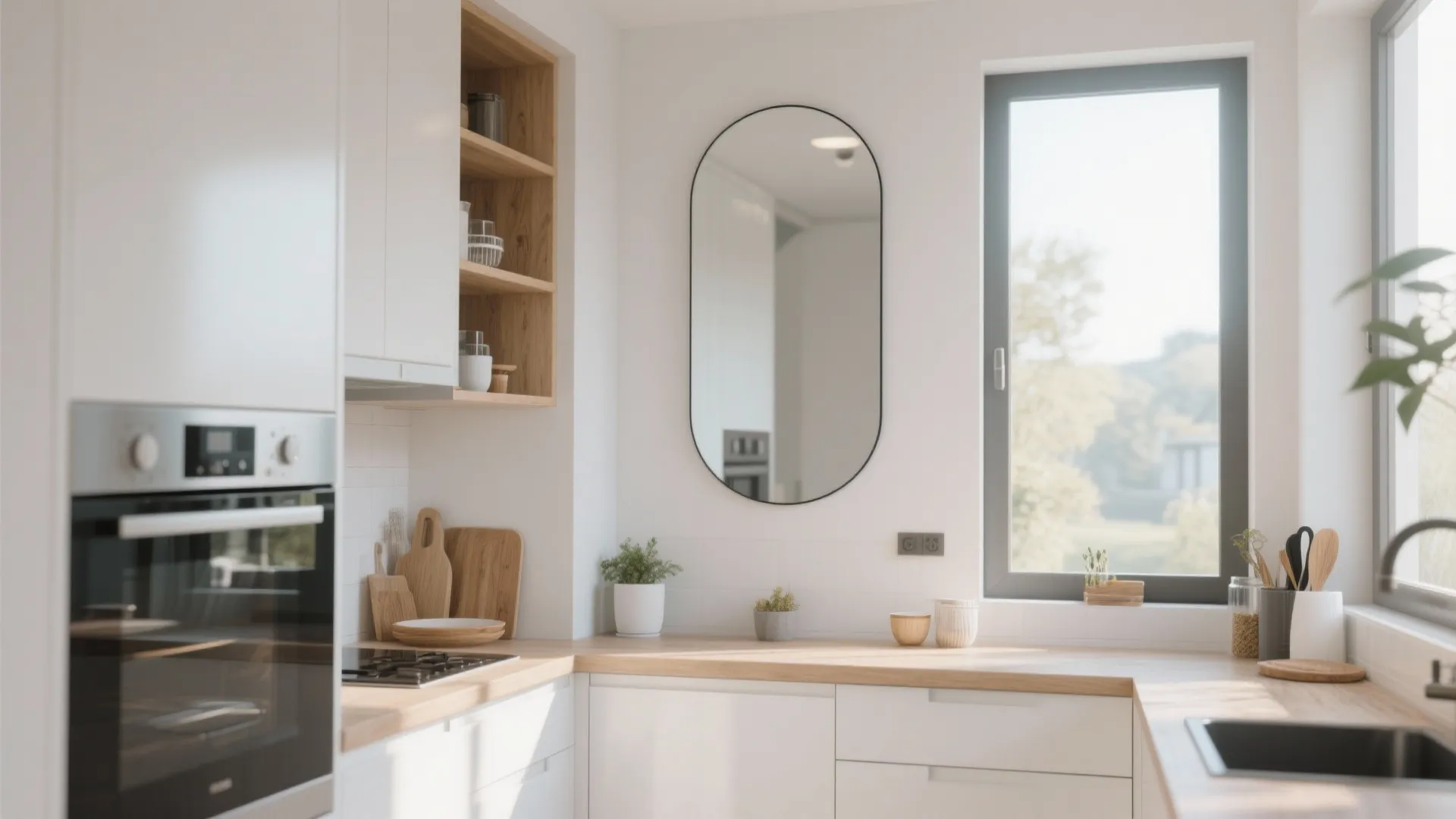 10. Strategic Mirror Placement