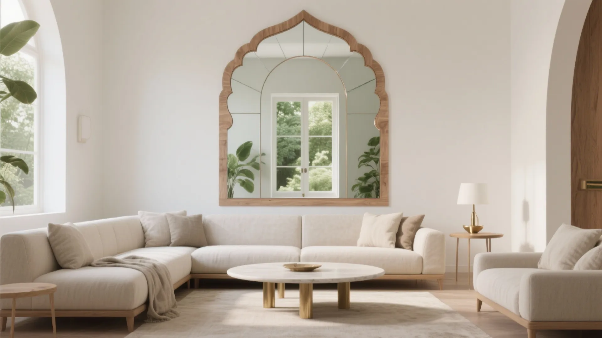 Mirror-Backed Jharokha for Depth and Light