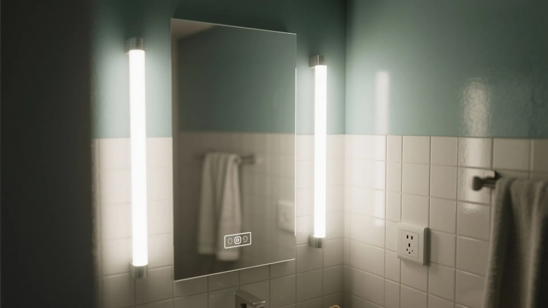 5. Multipurpose mirror surround for bathrooms and dressing nooks