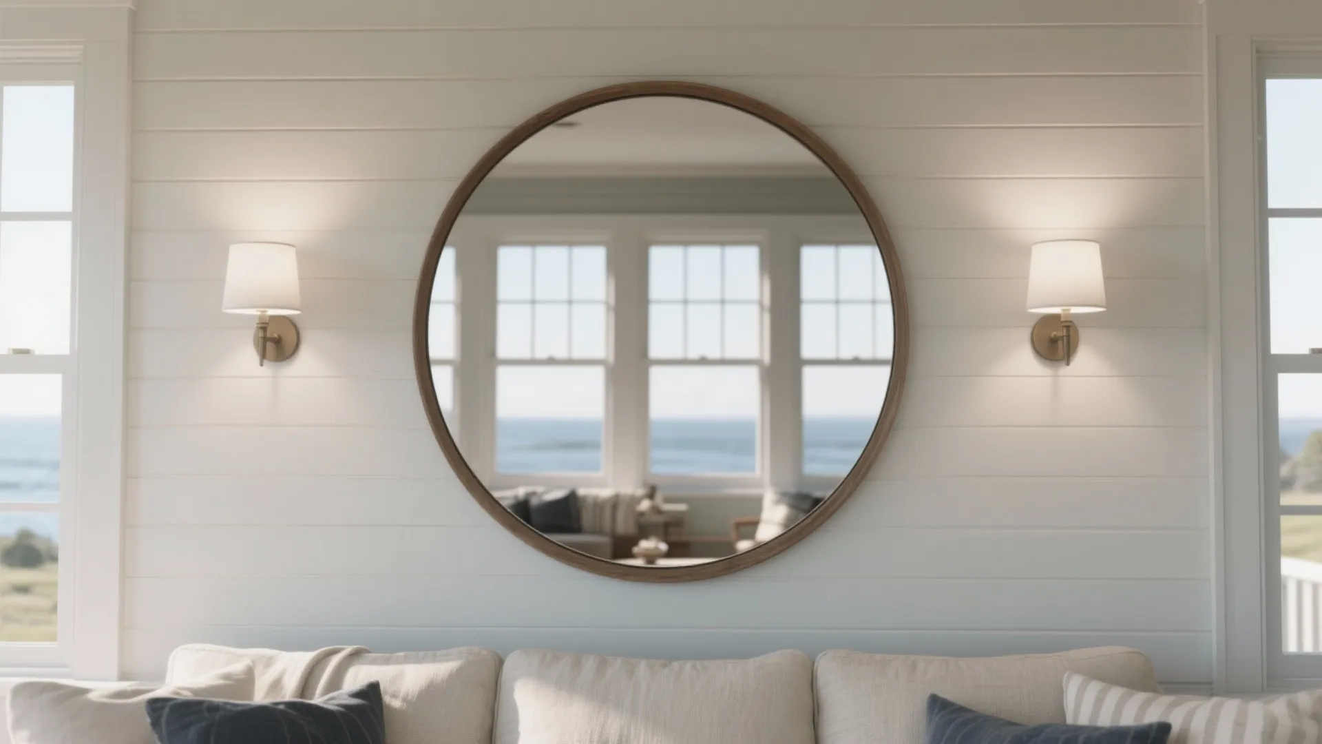 3. Mirror and Light Strategy to Double the Space