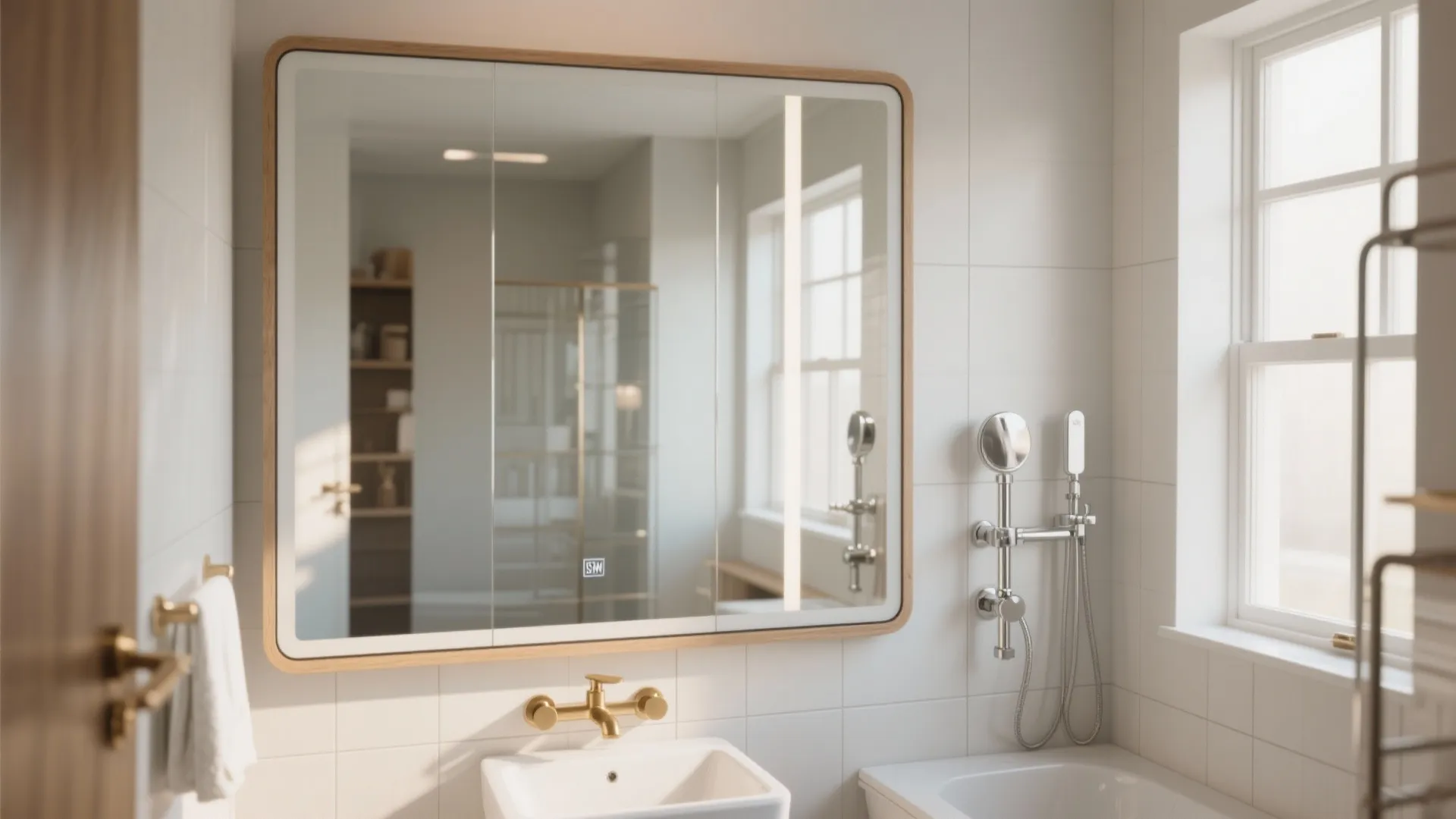 3. Maximize light with mirrors and reflective finishes