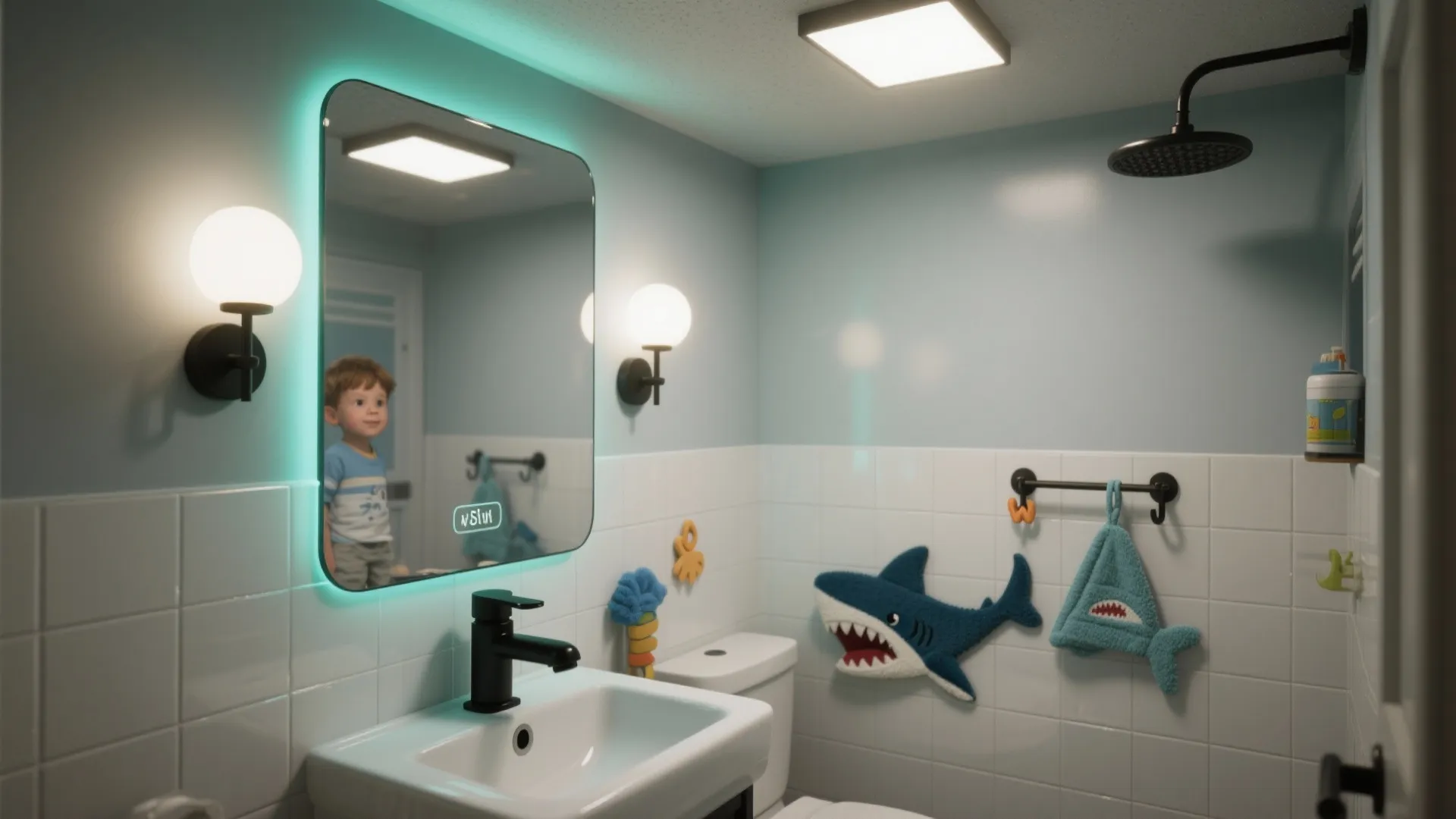 Light, mirrors, and playful details