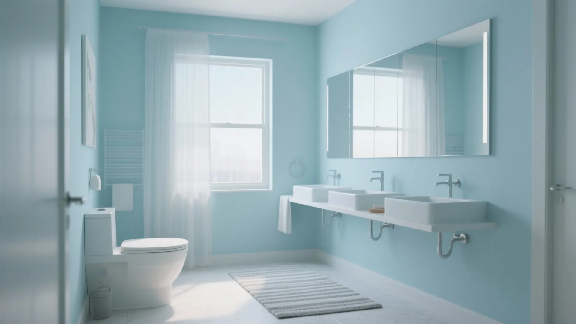 4. Maximize light with mirrored surfaces and minimal window treatments