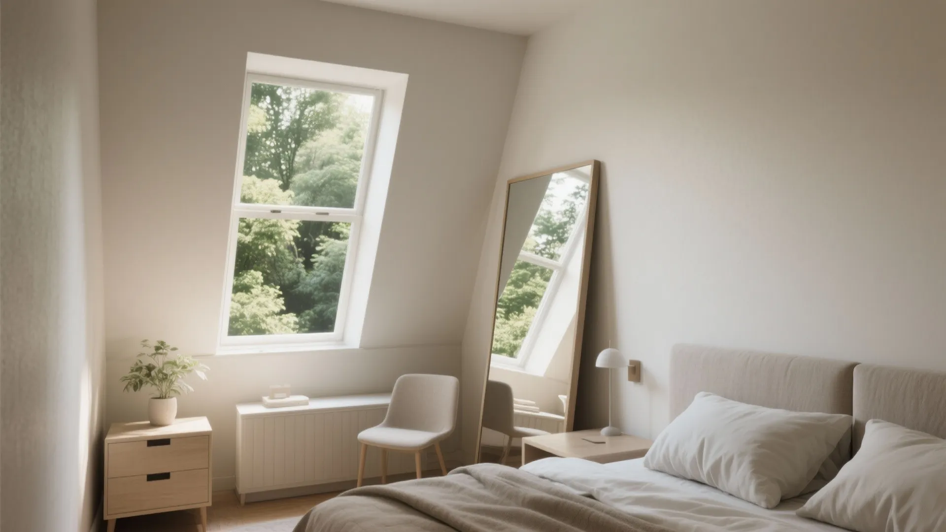 4. Mirrors for Double the Space