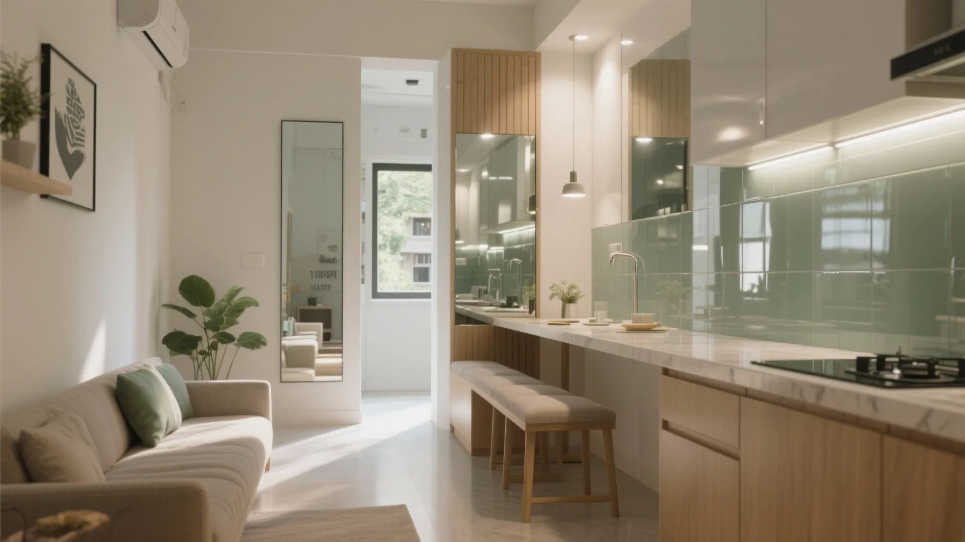 Mirrors and reflective surfaces to amplify light