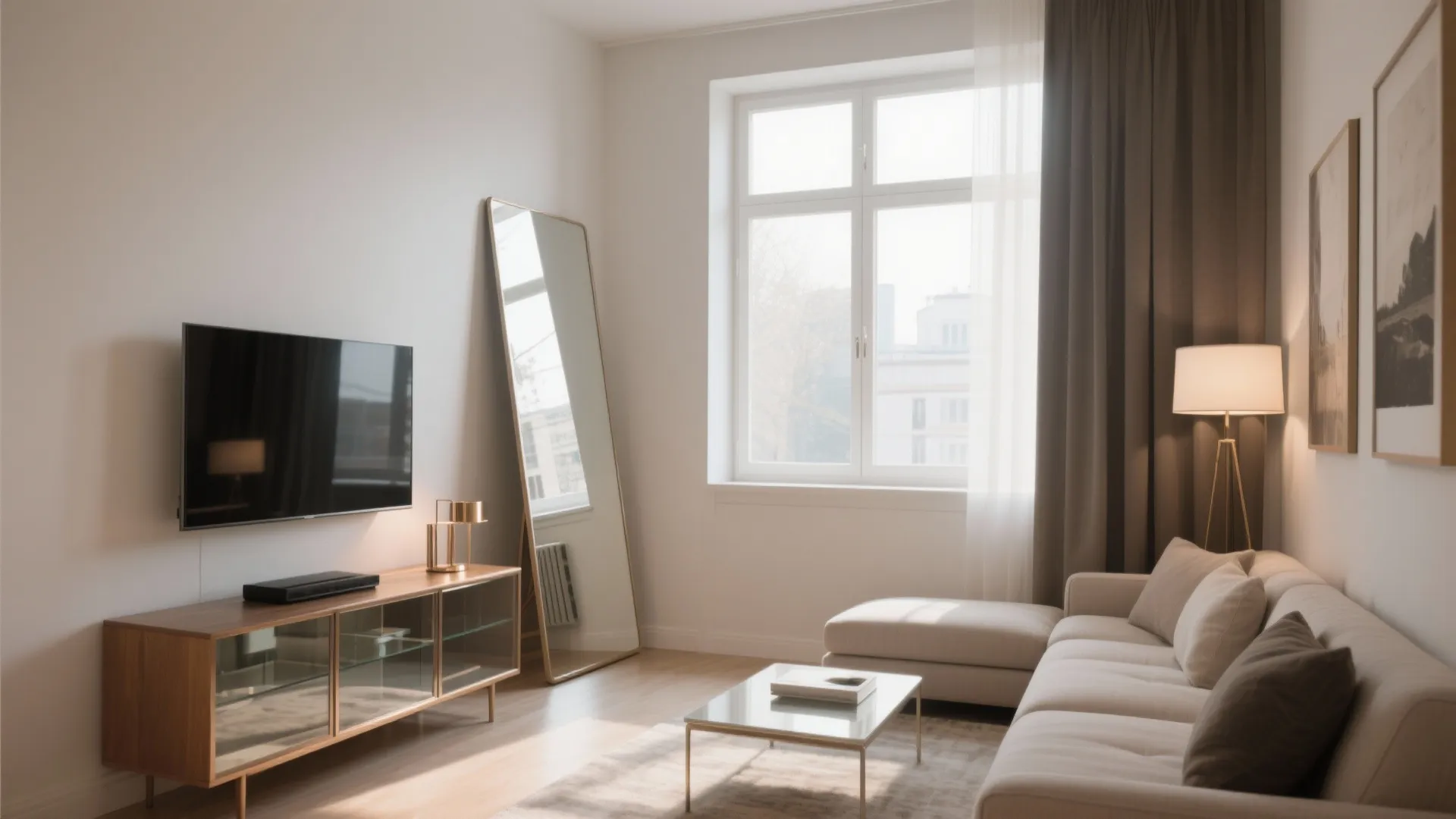 4) Mirrors, Glass, and Sheen to Bounce Light