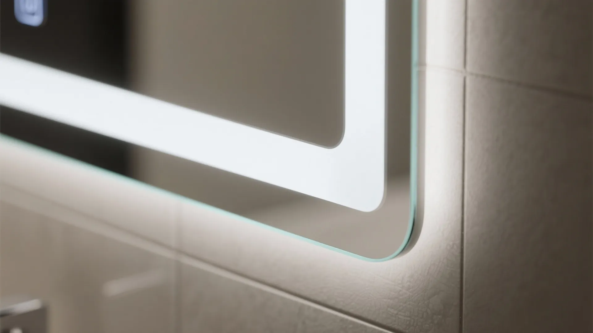 Recessed Mirror Cabinet with Integrated Lighting