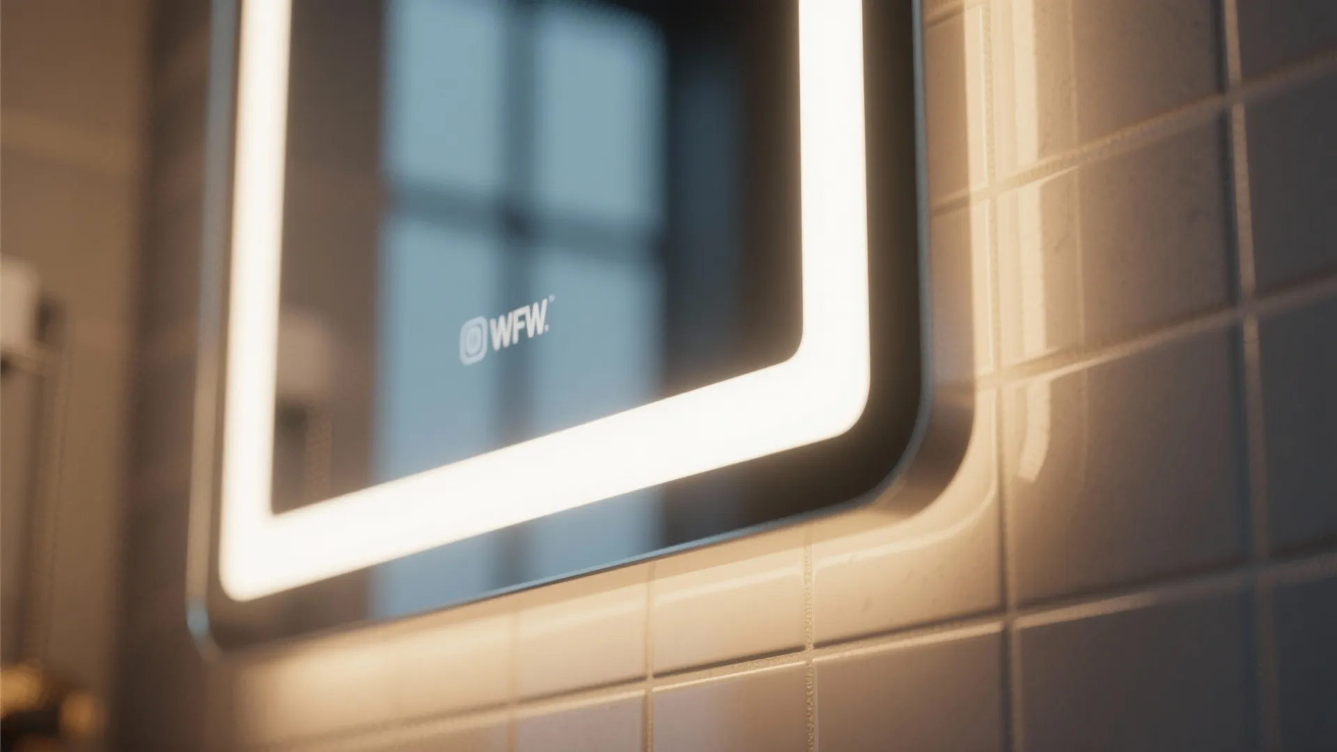 Lighting layers with anti-fog mirrors