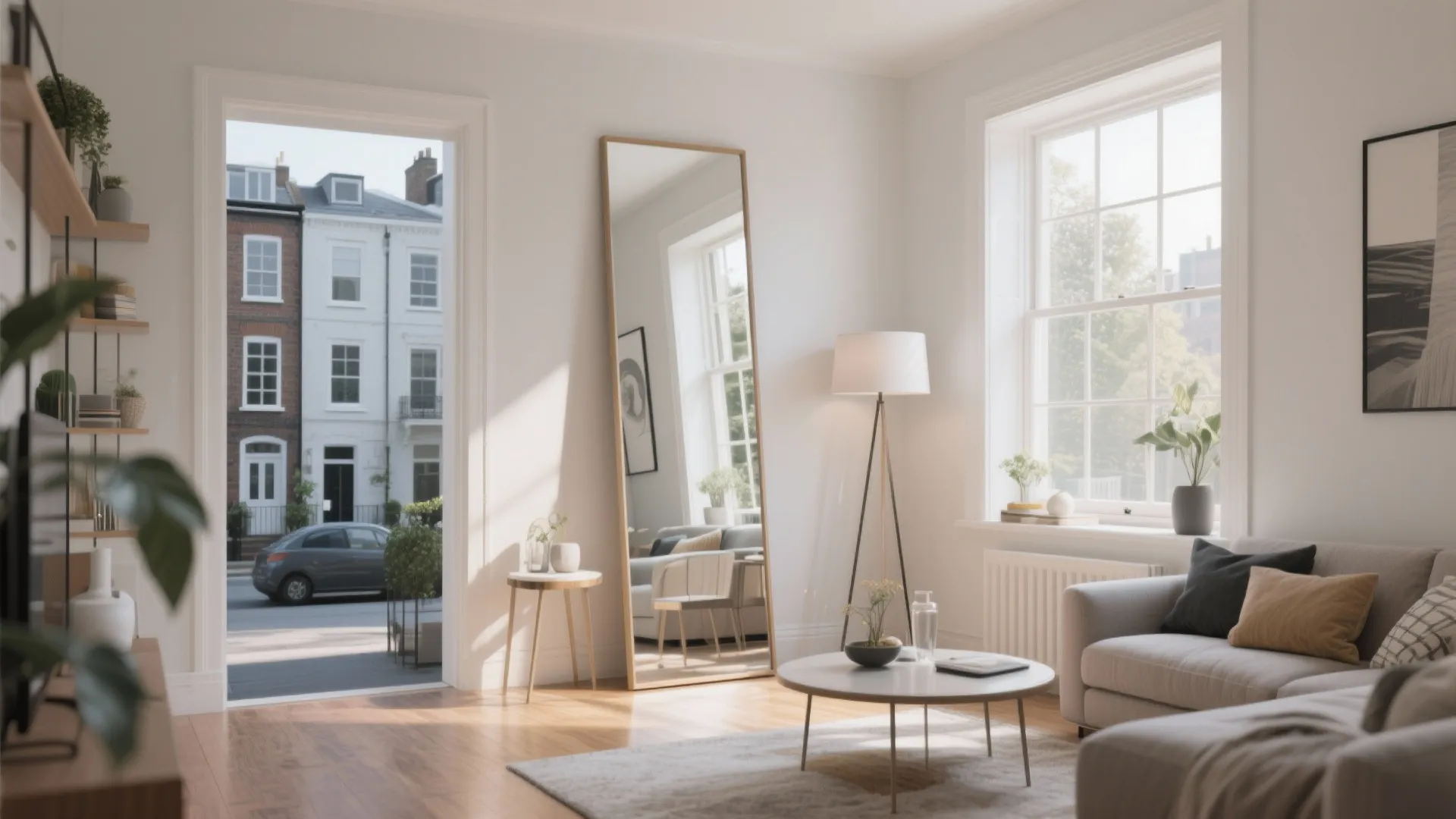 9. Mirrors to Enhance Light and Space