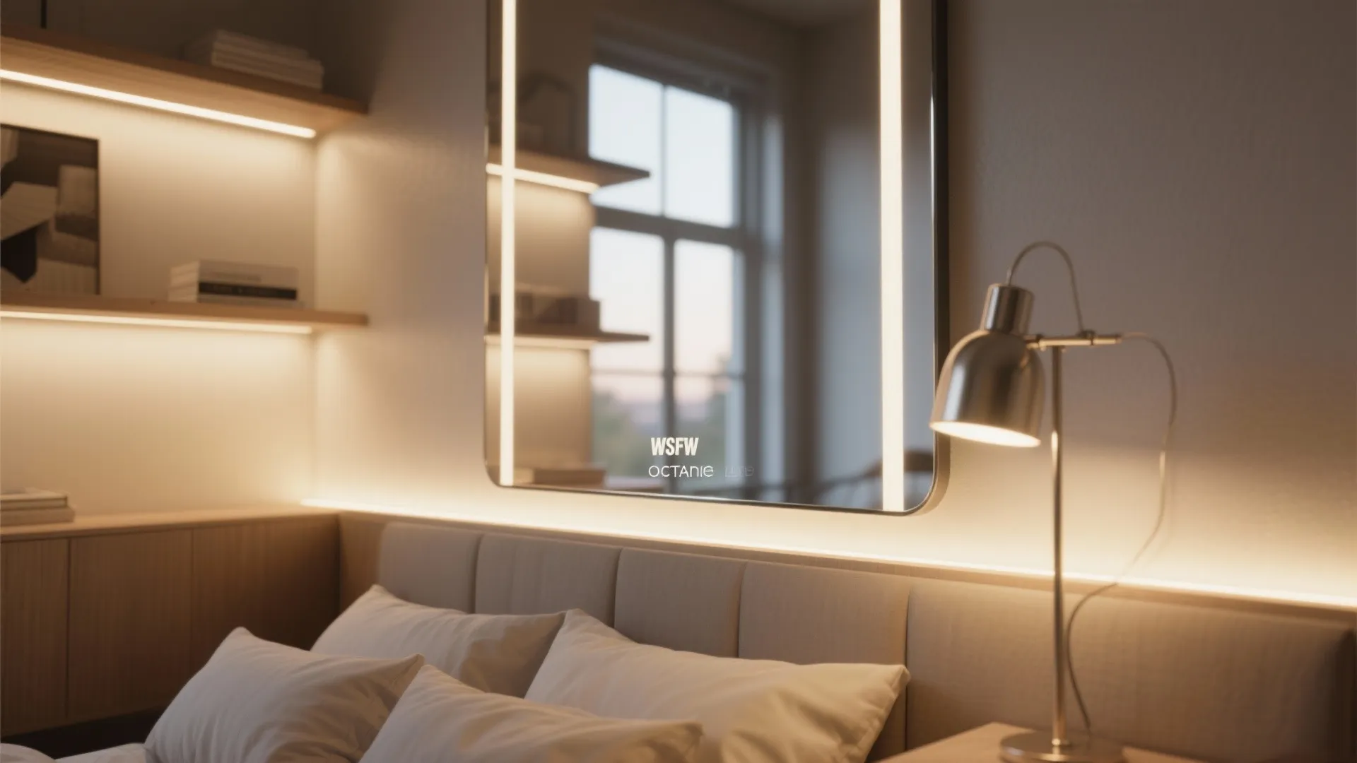 3. Mirror and Light Strategy to Expand Visual Space