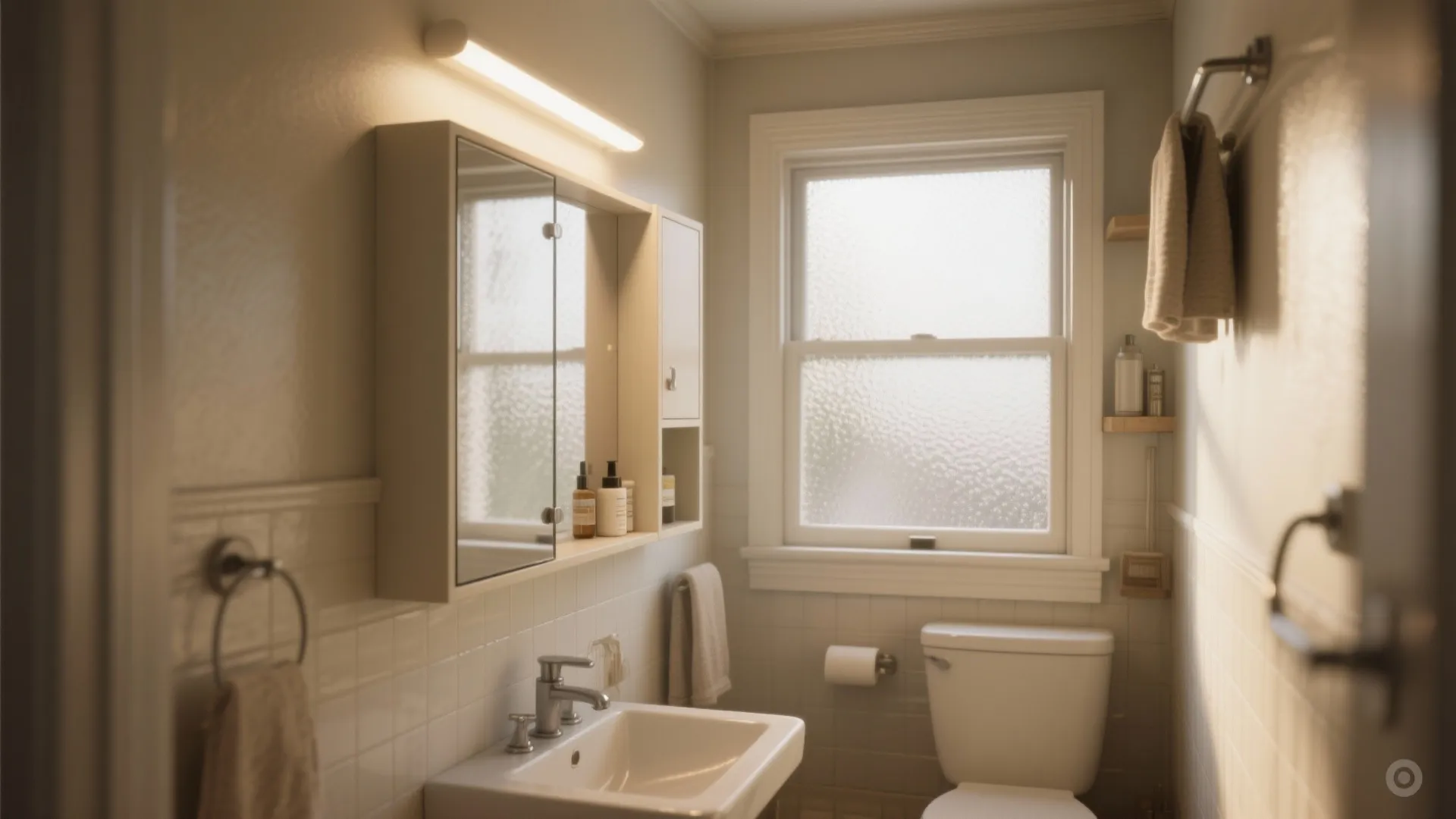 3. Let light lead: mirrors, frosted glass, and daylit tricks