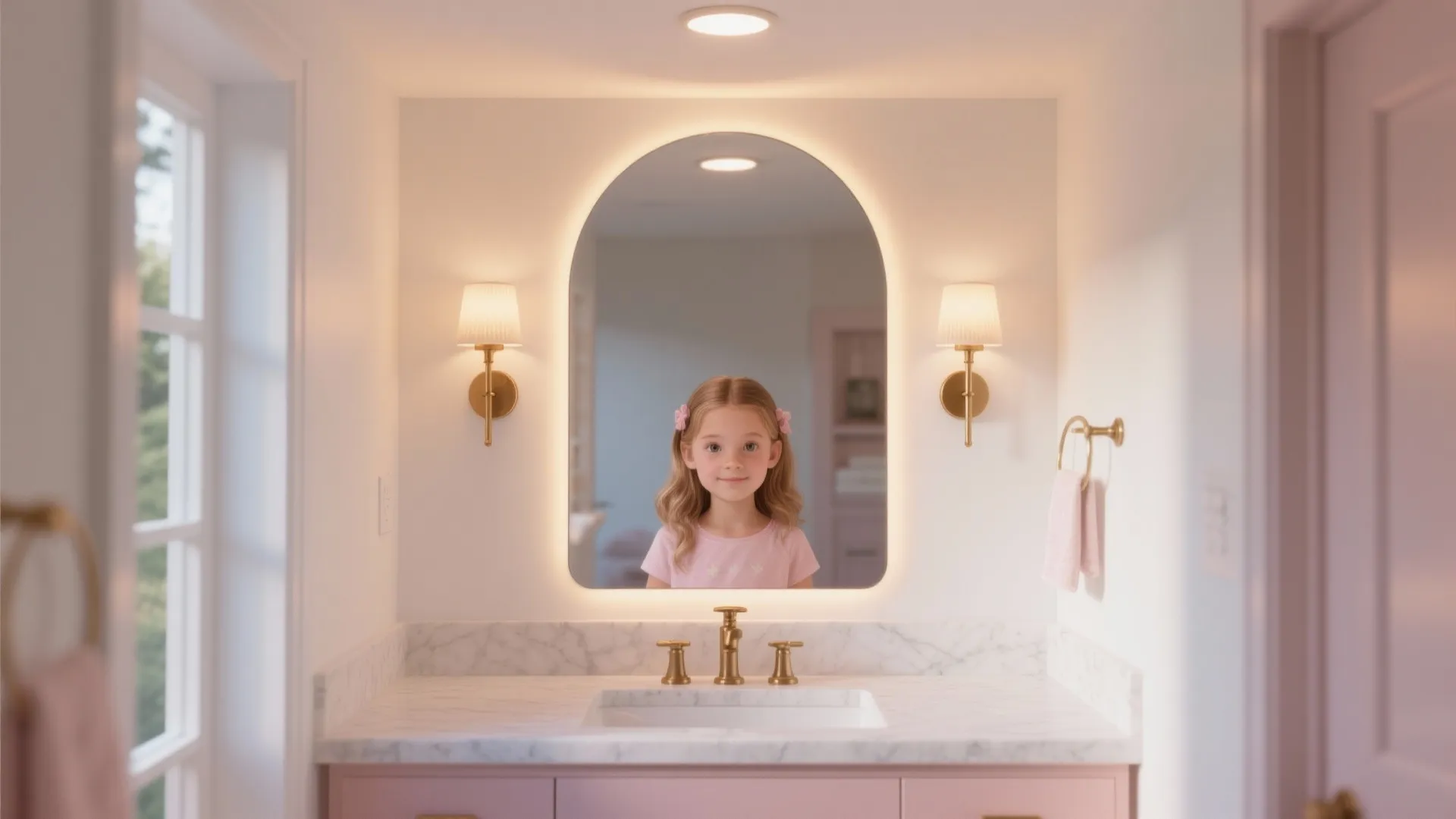 Mirrors and Layered Lighting for That Studio Glow