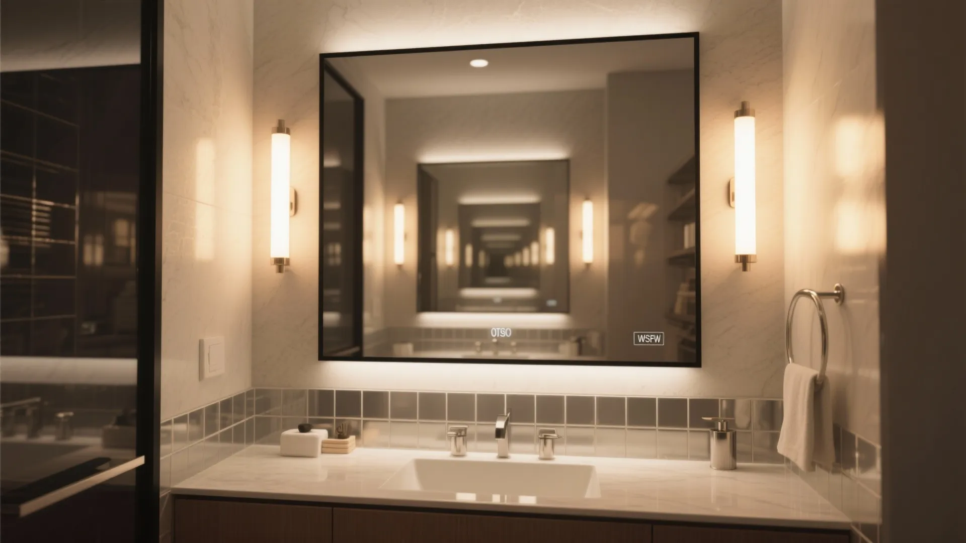 5. Mirrors, Lighting, and Reflective Details