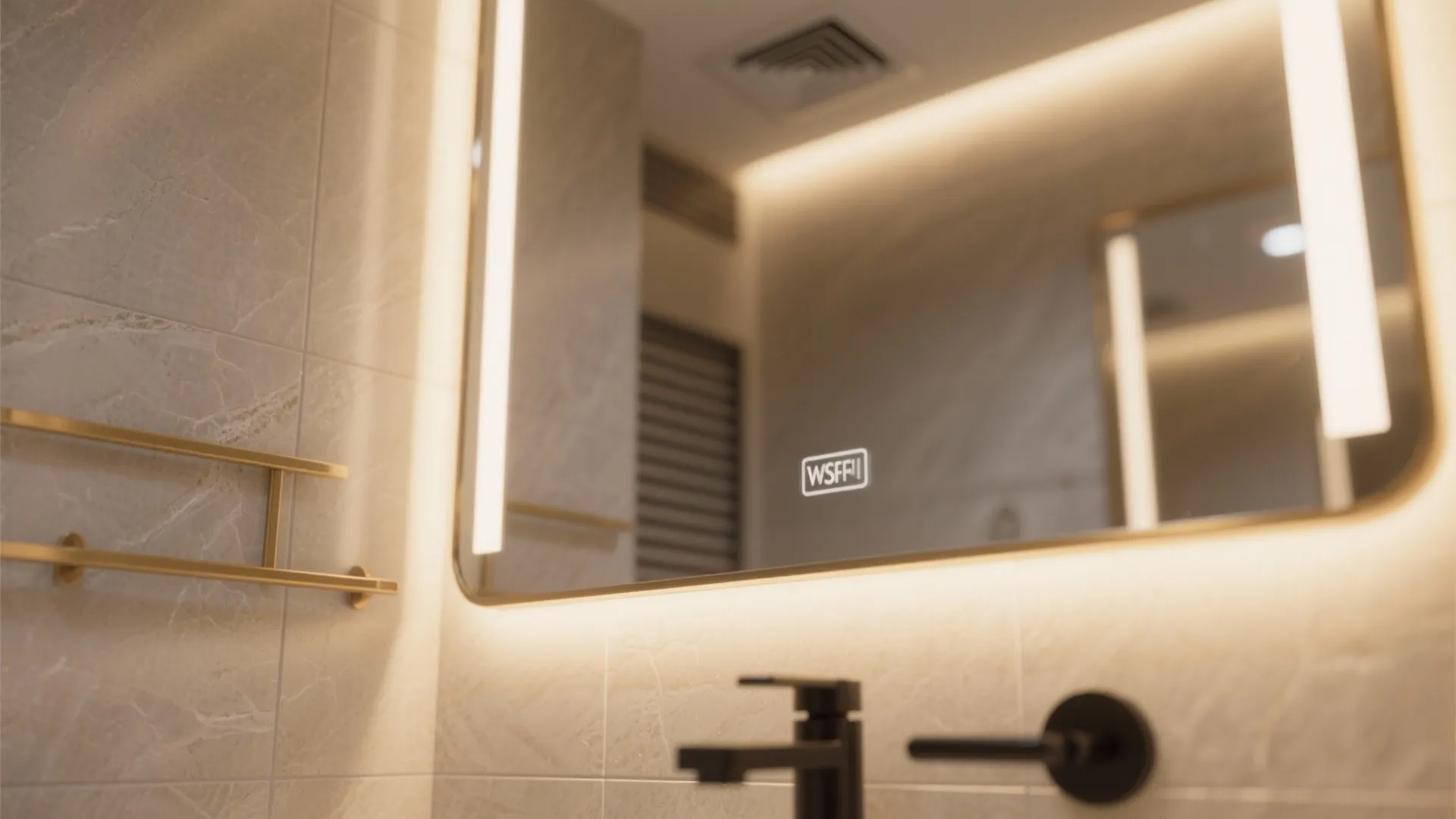 Layer light, mirrors, and ventilation