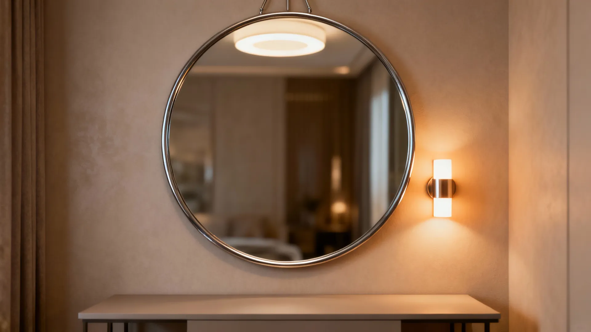 4. Mirror and Lighting to Expand the Perception of Space