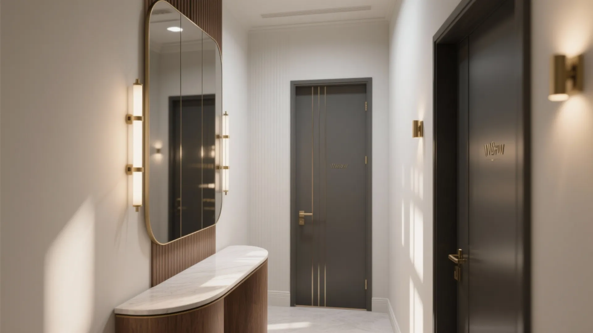 Strategic Mirrors and Vertical Lines