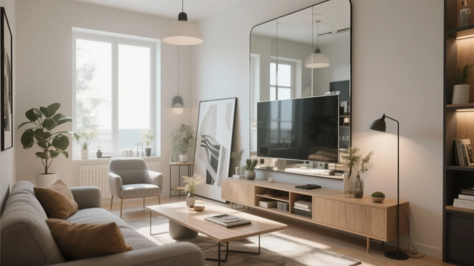 7. Clever Use of Mirrors