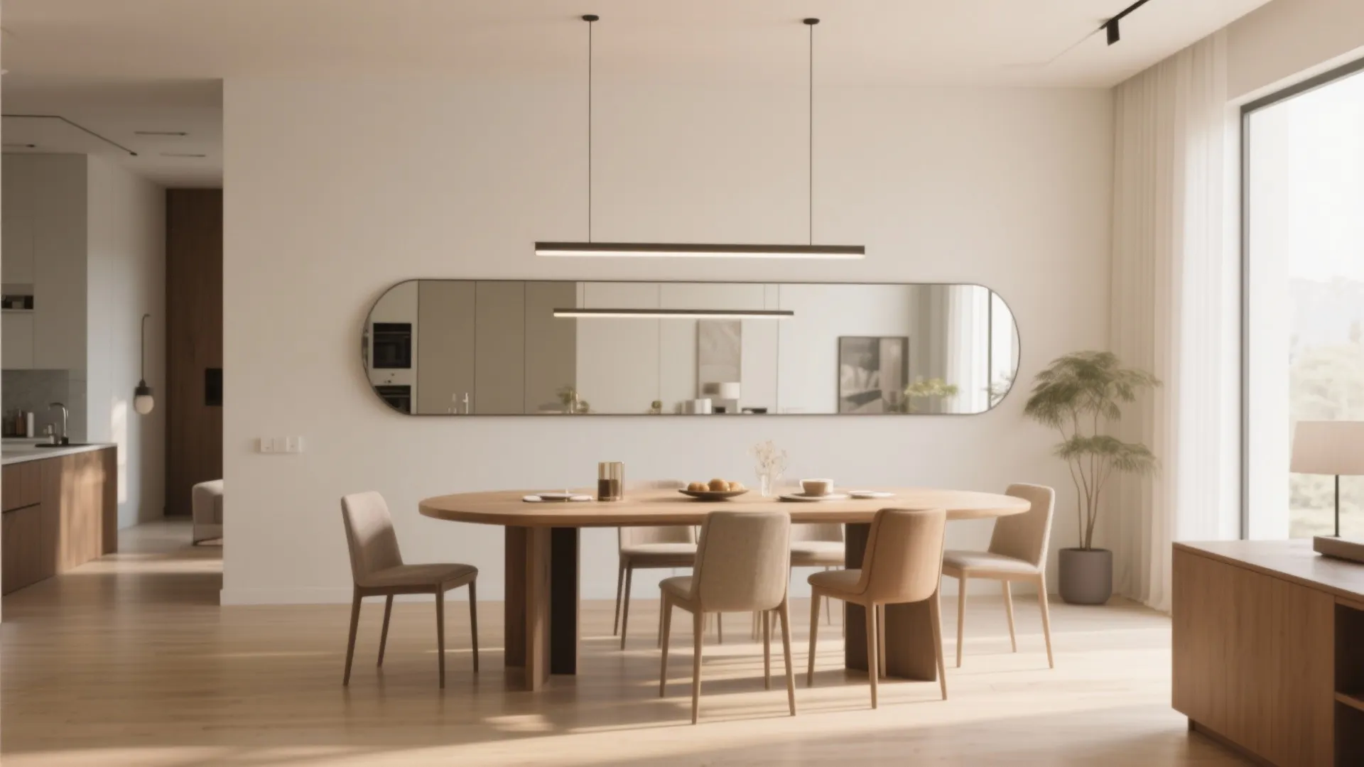 6. Mirror magic to open up space