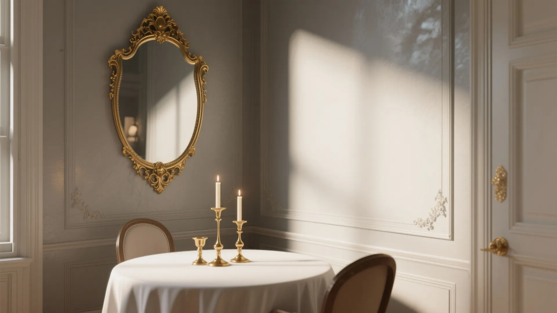 4. Use Mirrors and Metallic Accents