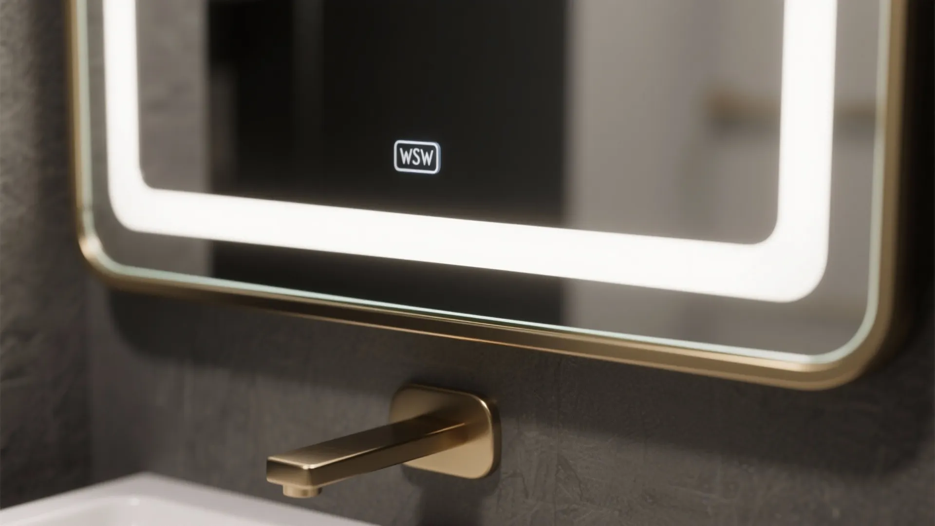 Idea 4: Mirror and Metallic Accent Band