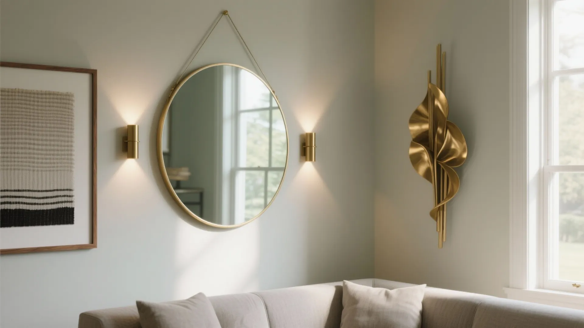 Mirrors, Metal, and Light for Depth