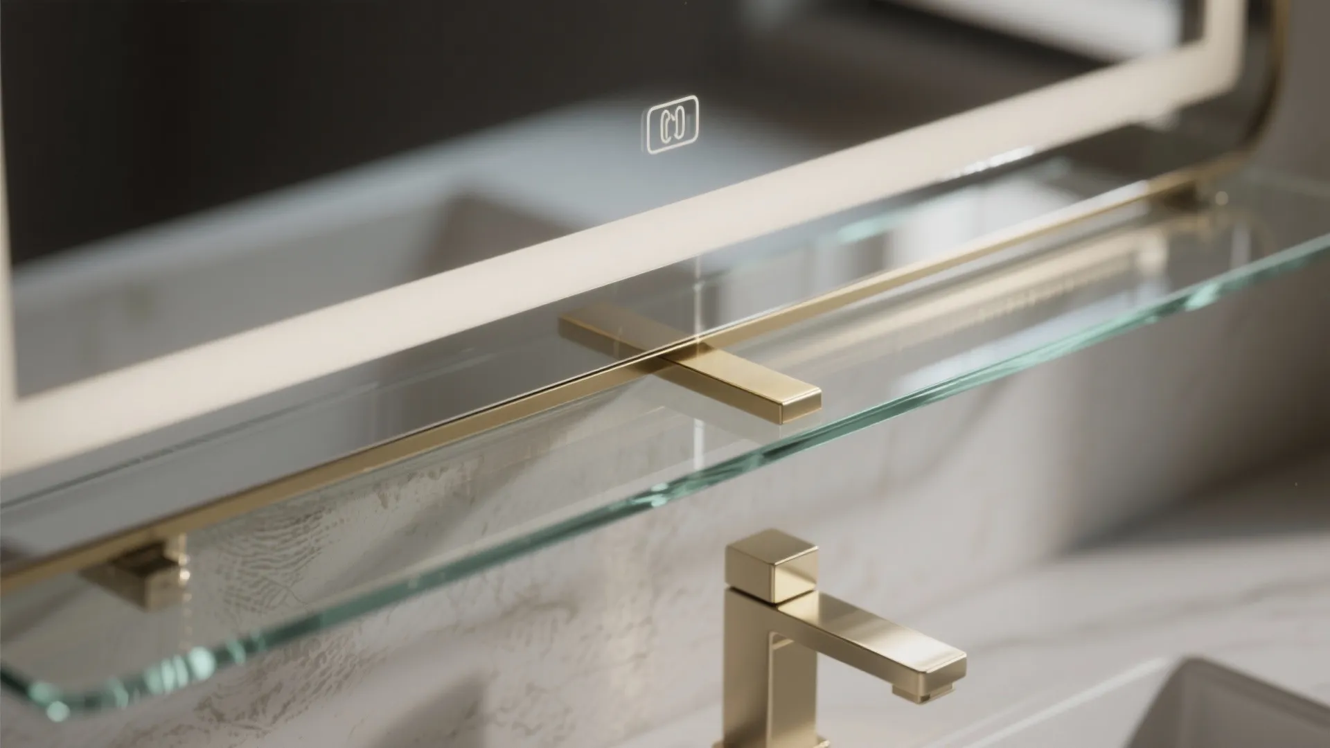 5. Mirrored or metallic accents to bounce light