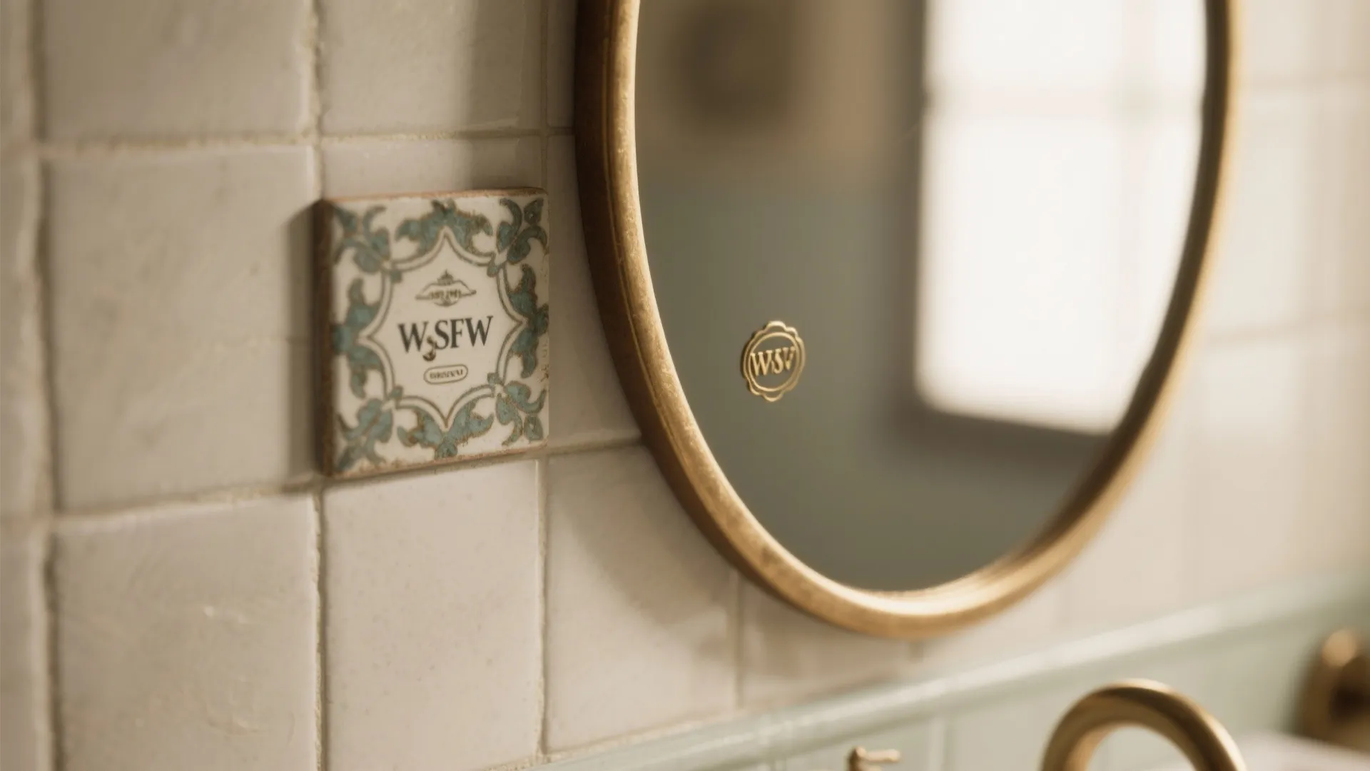 5. Mirror-Integrated Mini Art