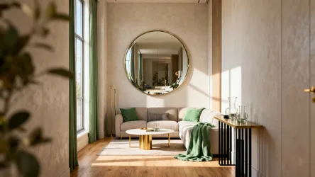 5 Modern Wall Mirror Ideas for Living Rooms