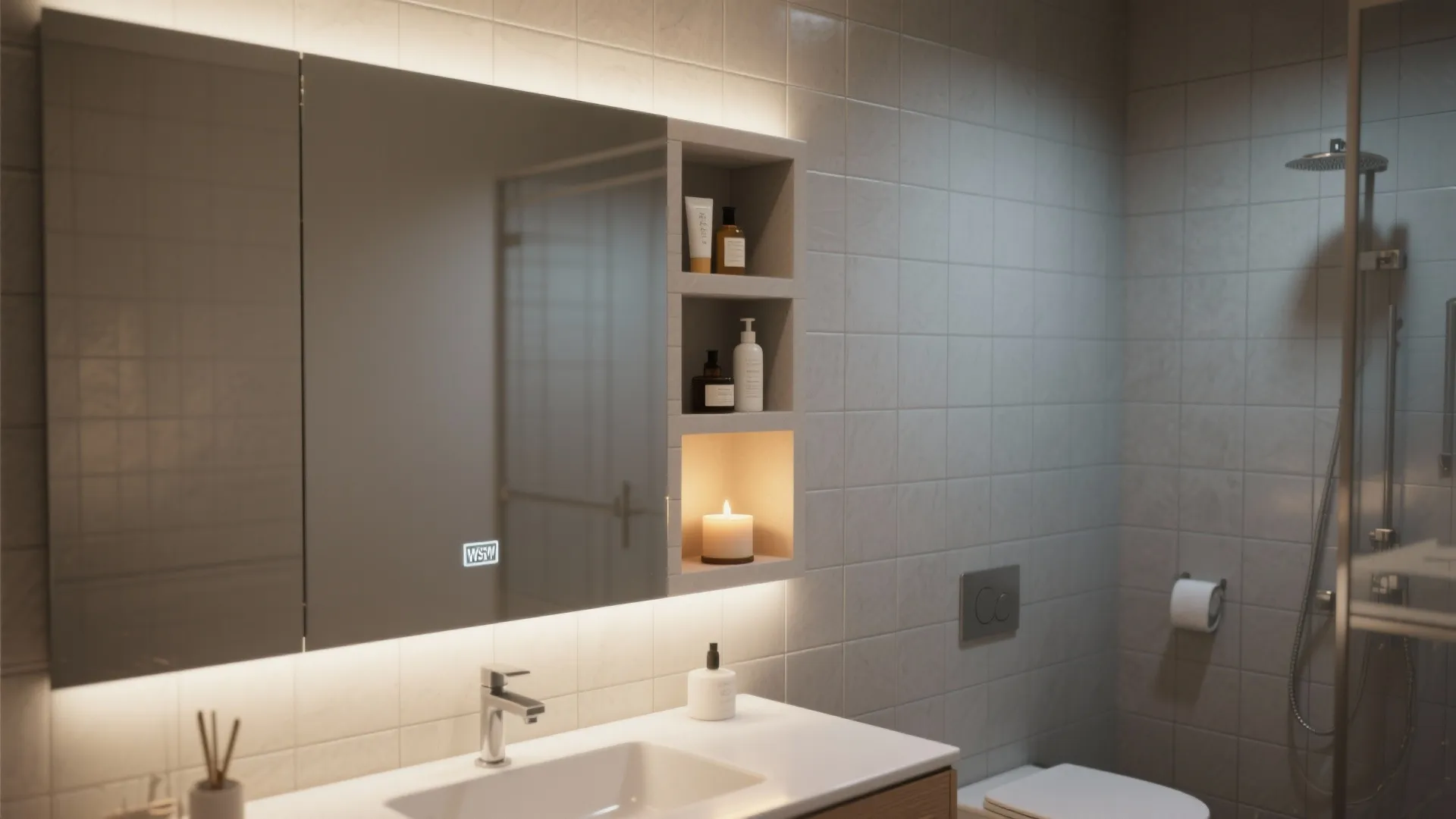 2. Mirror + niche trick