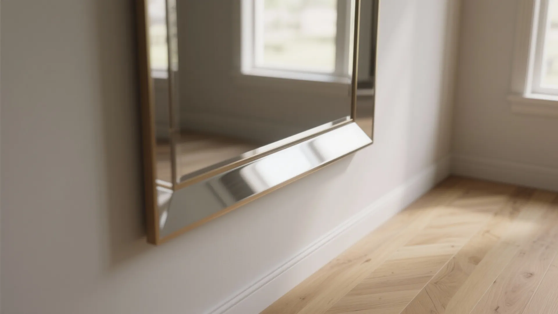 Natural light strategy with mirrors and light wells