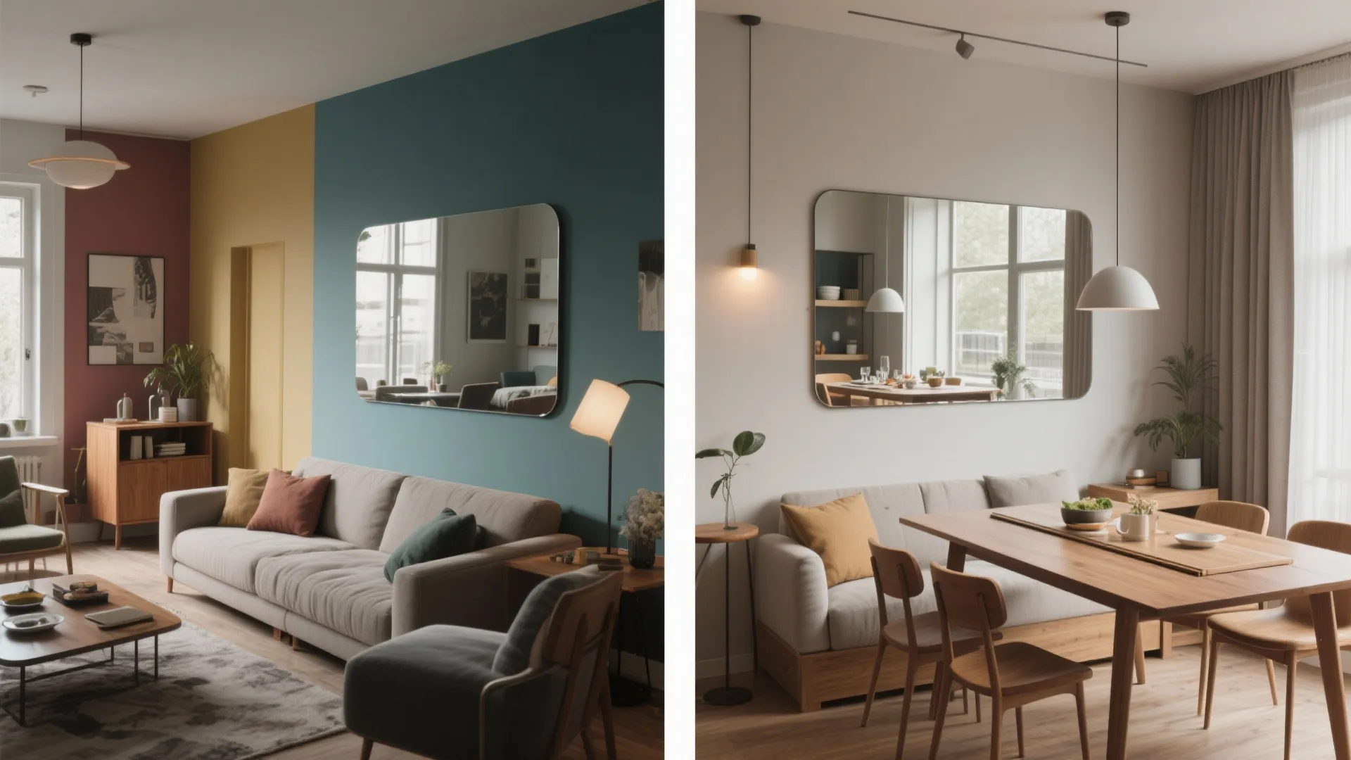 5. Cohesive palette, mirrored tricks, and flexible layouts