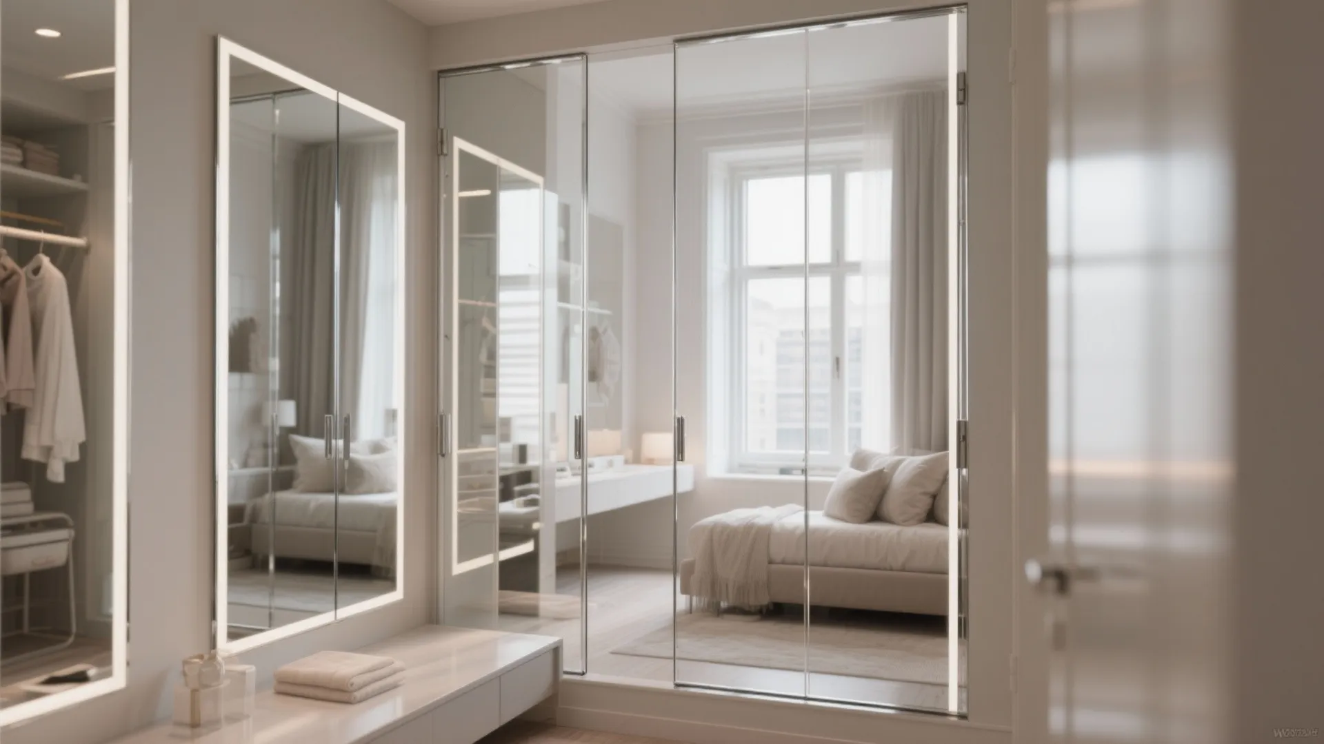 Tip 2: Mirror Panels — double the light