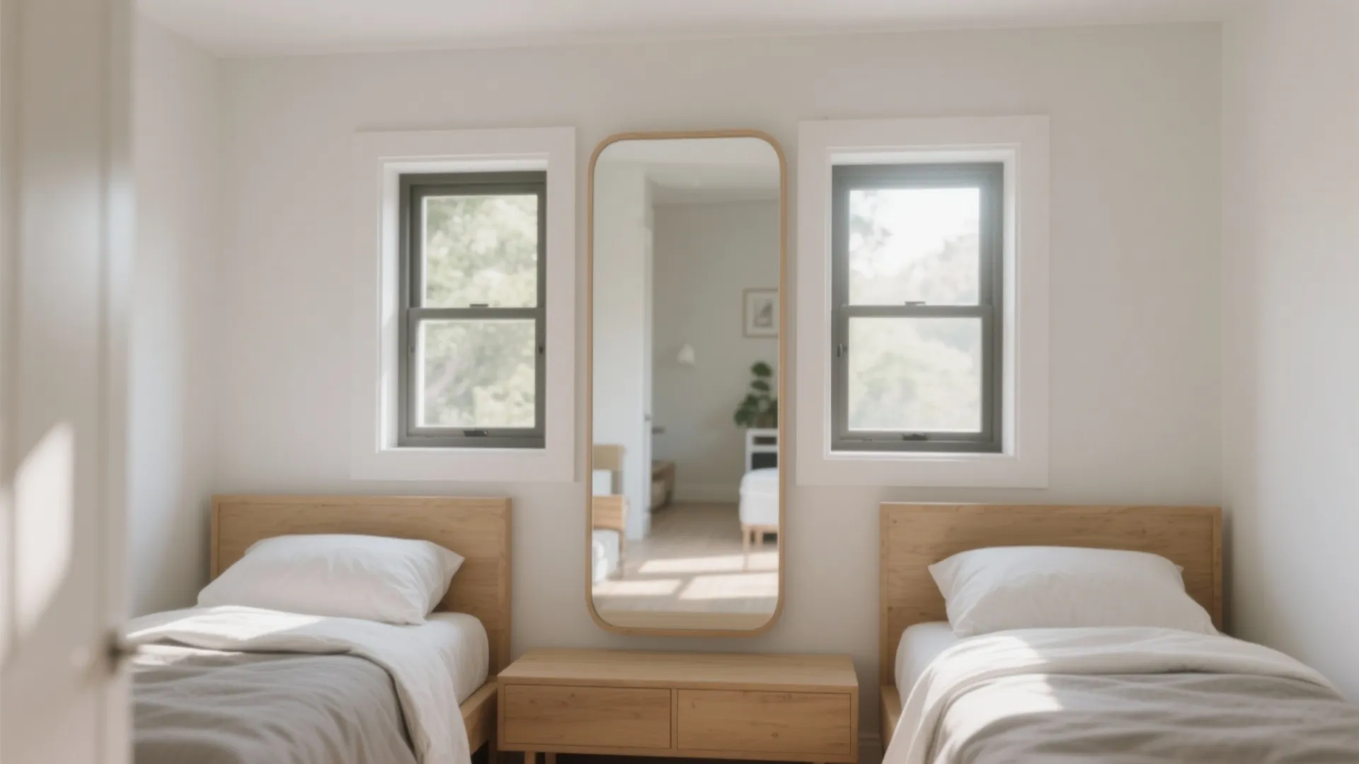 8. Large Mirror Placement